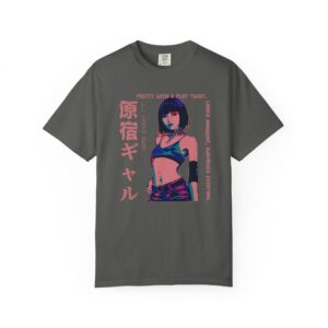 Harajuku Cyberpunk Girl T-Shirt | Pretty With a Plot Twist Tee