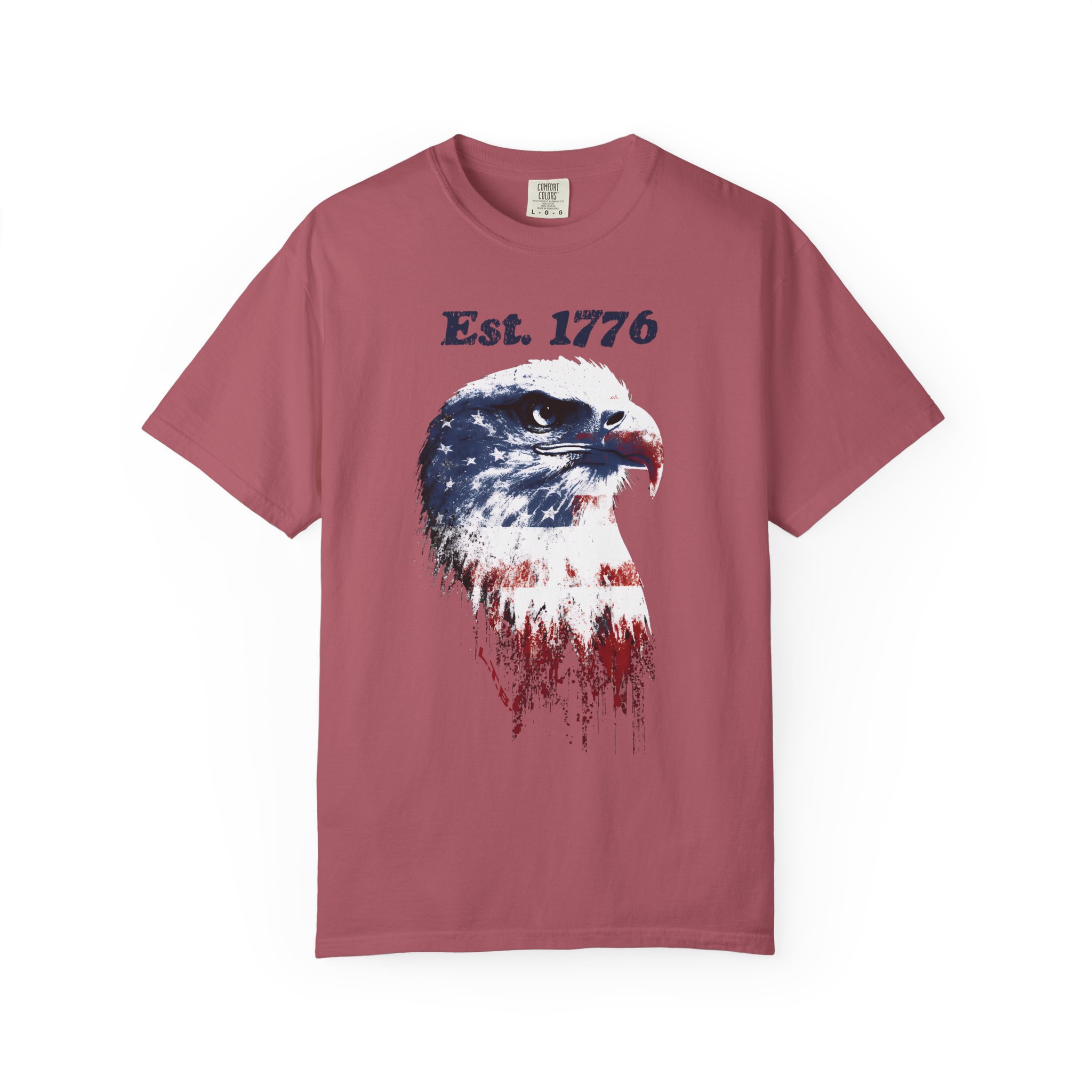 Est 1776 Eagle T-Shirt – Patriotic American Flag Graphic Tee - Image 14