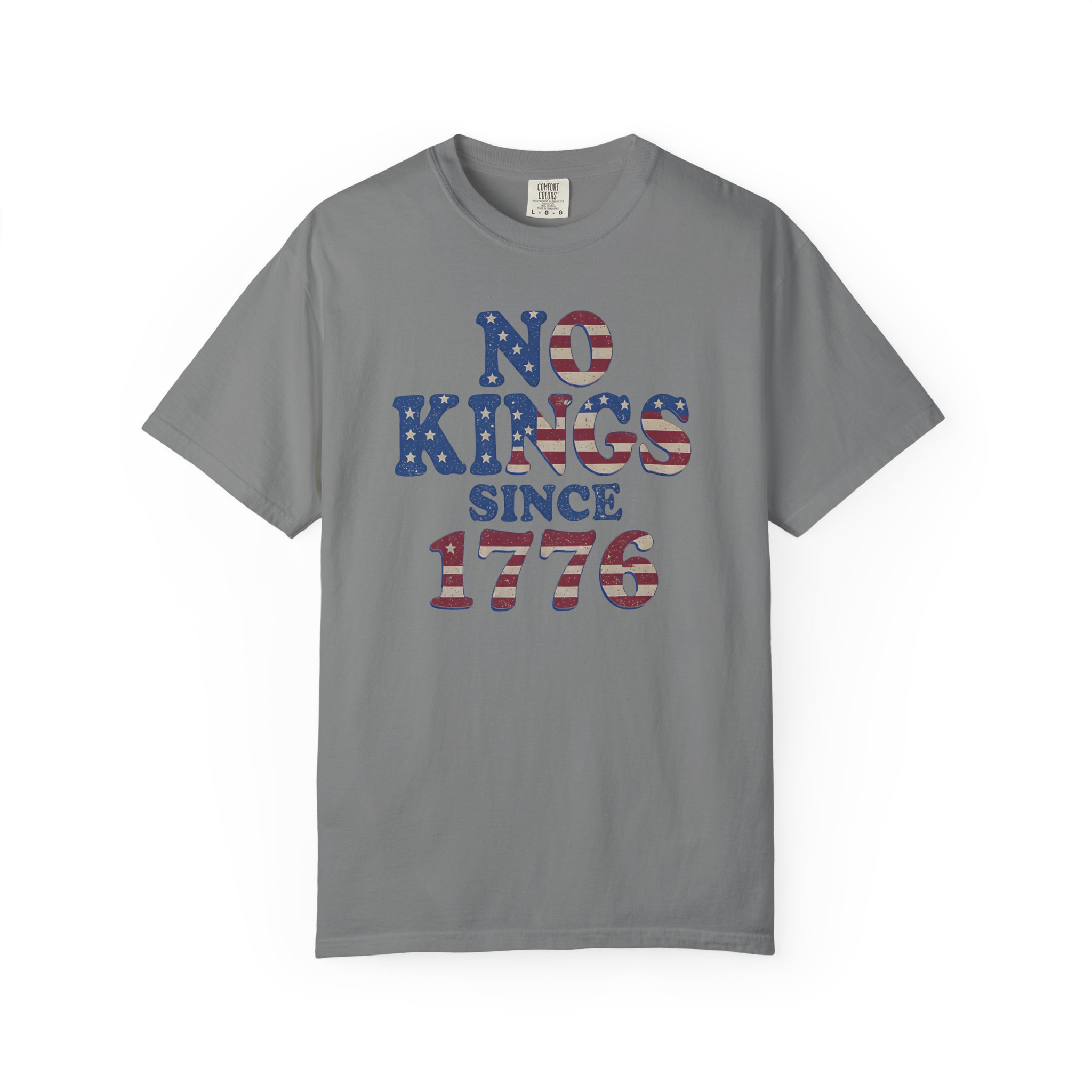 No Kings Since 1776 T-Shirt | Patriotic American Independence Streetwear Tee - Image 4