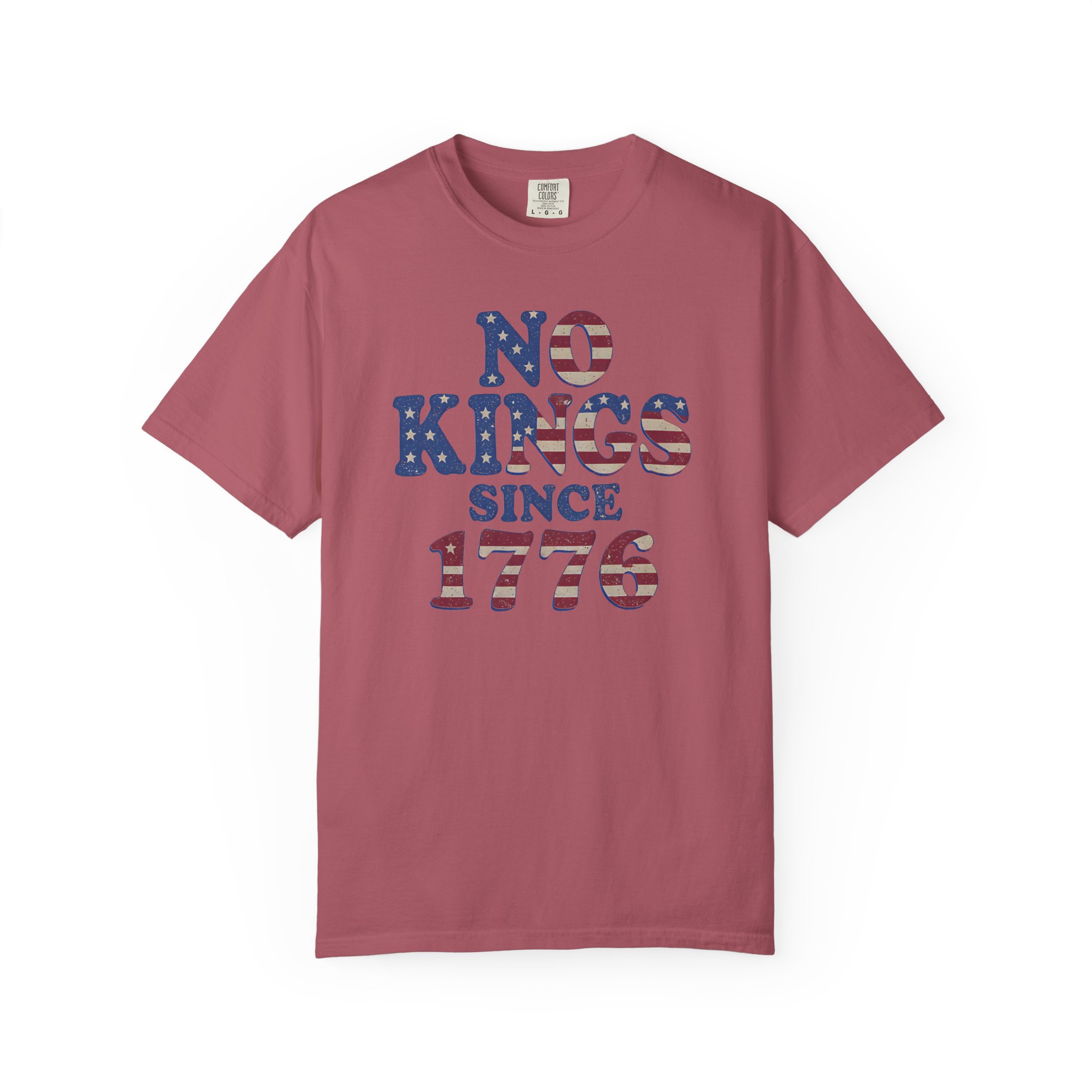 No Kings Since 1776 T-Shirt | Patriotic American Independence Streetwear Tee - Image 14