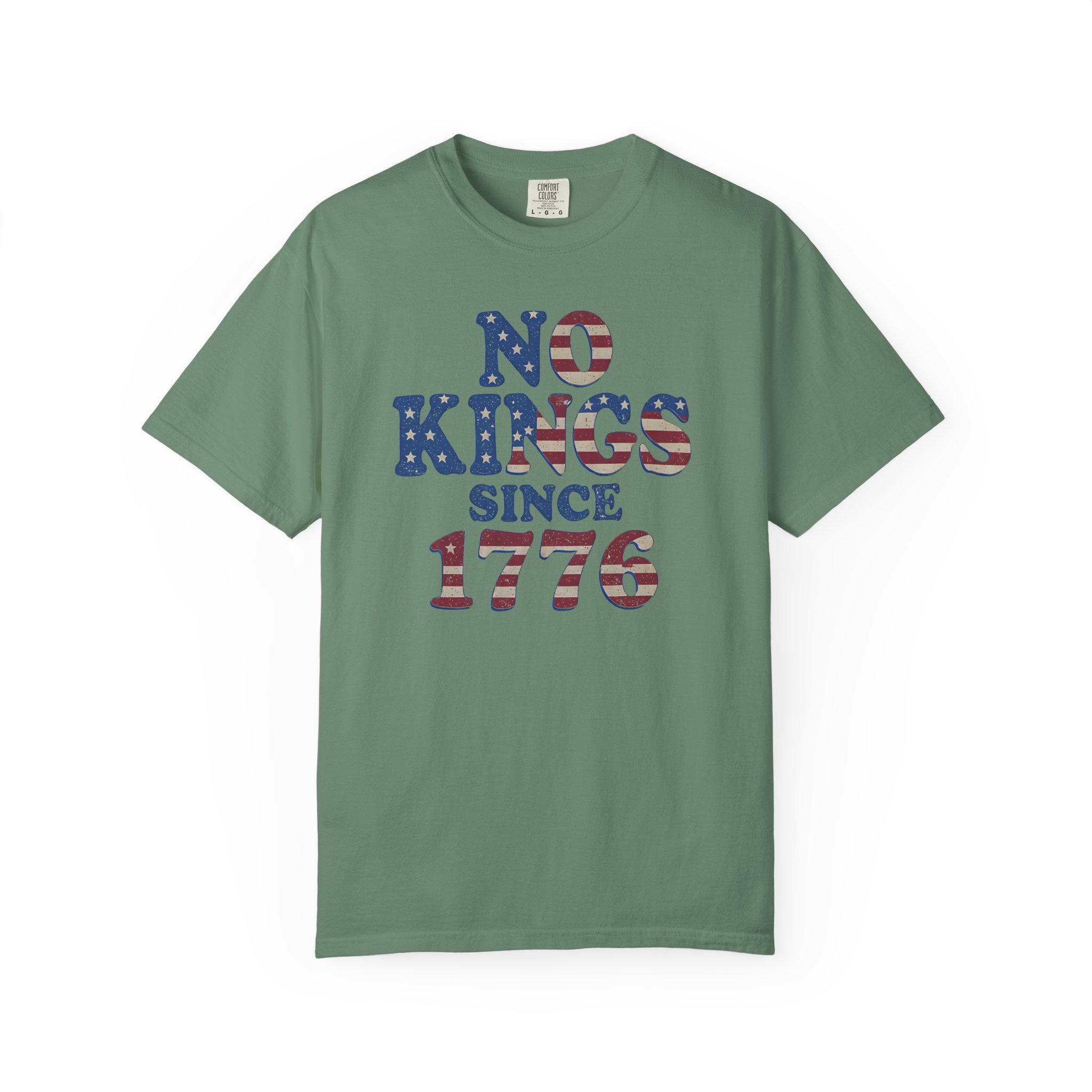 No Kings Since 1776 T-Shirt | Patriotic American Independence Streetwear Tee - Image 7
