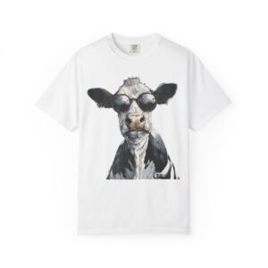 Cool Cow T-Shirt | Sunglasses Animal Attitude Streetwear Tee