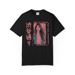 Shibuya Street Attitude T-Shirt | Bold Independent Graphic Tee