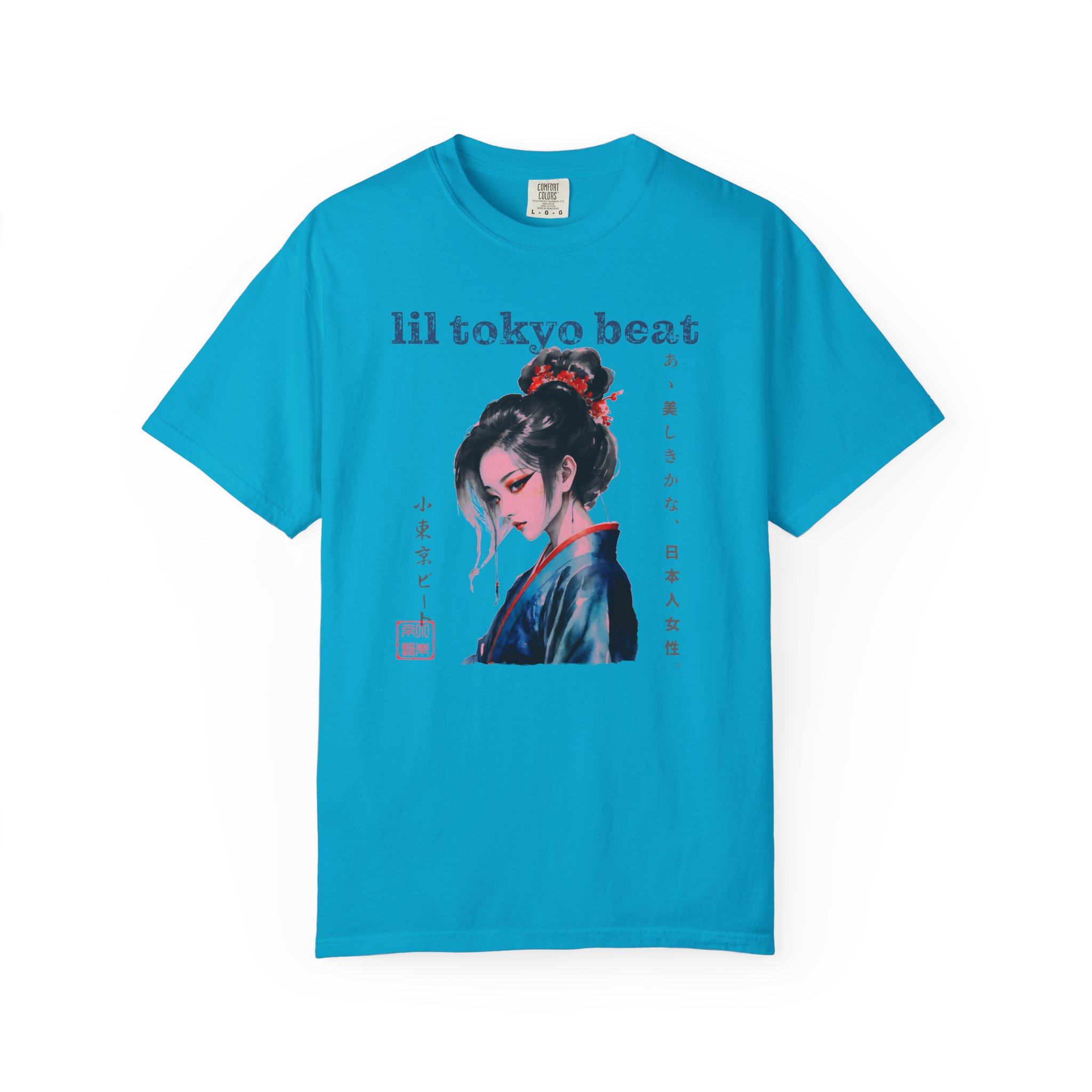Japanese Elegance Kimono Art T-Shirt | Traditional Portrait Cultural Streetwear Tee - Image 8
