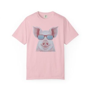 Cool Pig with Sunglasses T-Shirt – Funny Animal Graphic Tee