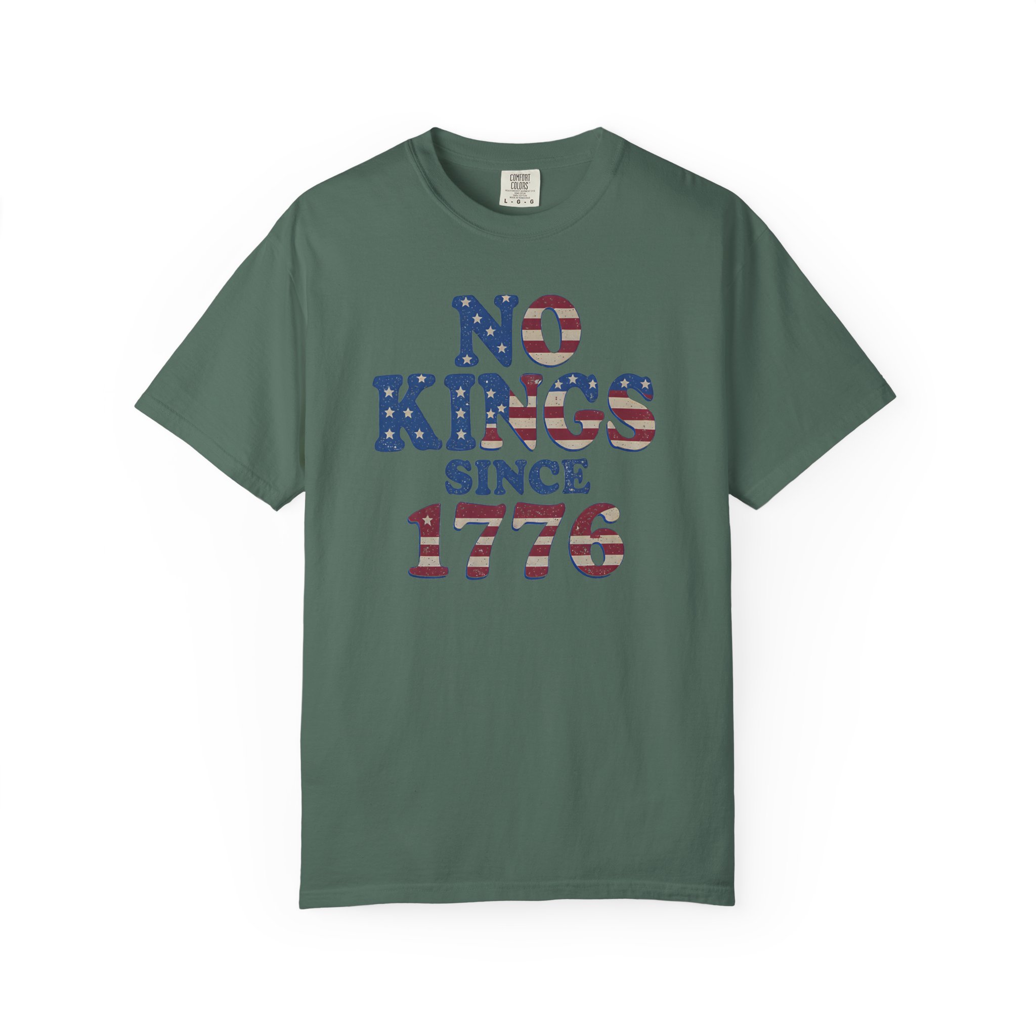 No Kings Since 1776 T-Shirt | Patriotic American Independence Streetwear Tee - Image 8
