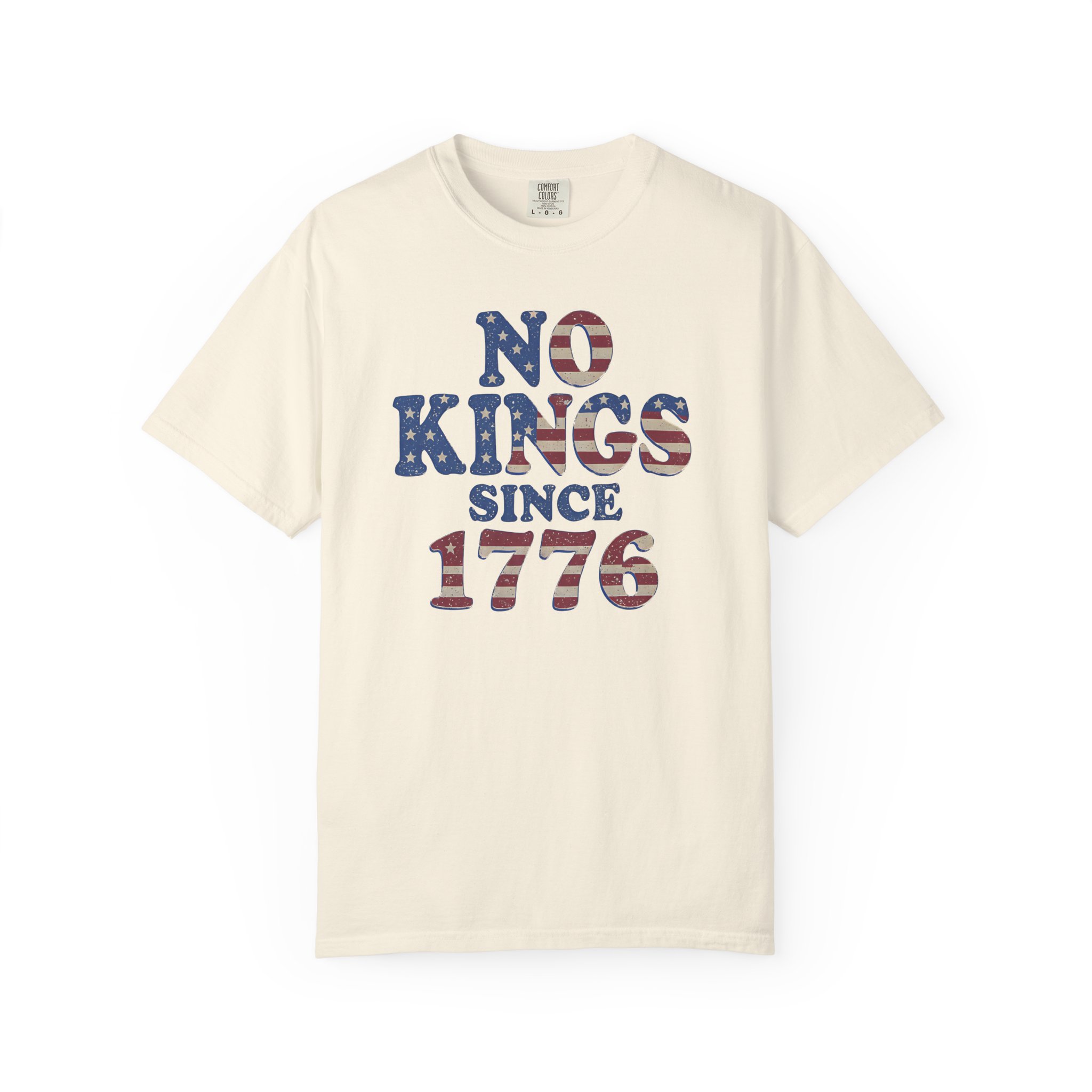 No Kings Since 1776 T-Shirt | Patriotic American Independence Streetwear Tee - Image 3