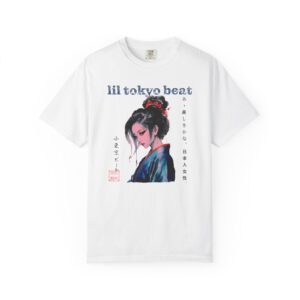 Japanese Elegance Kimono Art T-Shirt | Traditional Portrait Cultural Streetwear Tee