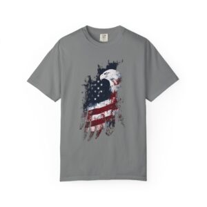 American Flag Eagle T-Shirt — Patriotic USA Flag Streetwear Tee