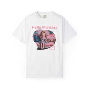 Hello Princess T-Shirt | Kawaii Lounge Girl & Cat Japanese Streetwear Tee
