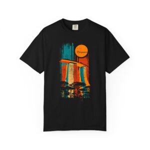 Singapore Skyline T-Shirt | Marina Bay Sands Retro Streetwear Tee