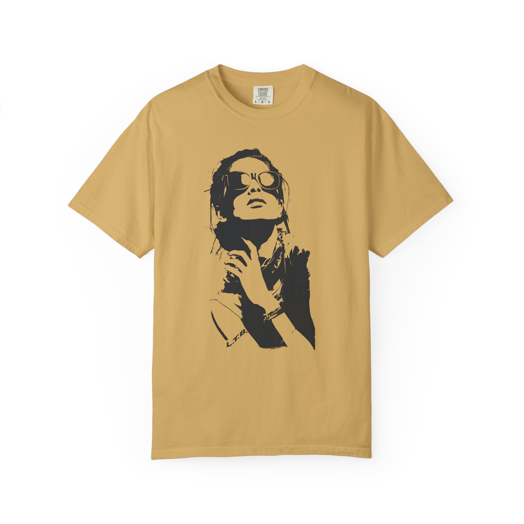 Sunglasses Portrait T-Shirt | Monochrome Stylish Streetwear Tee - Image 5