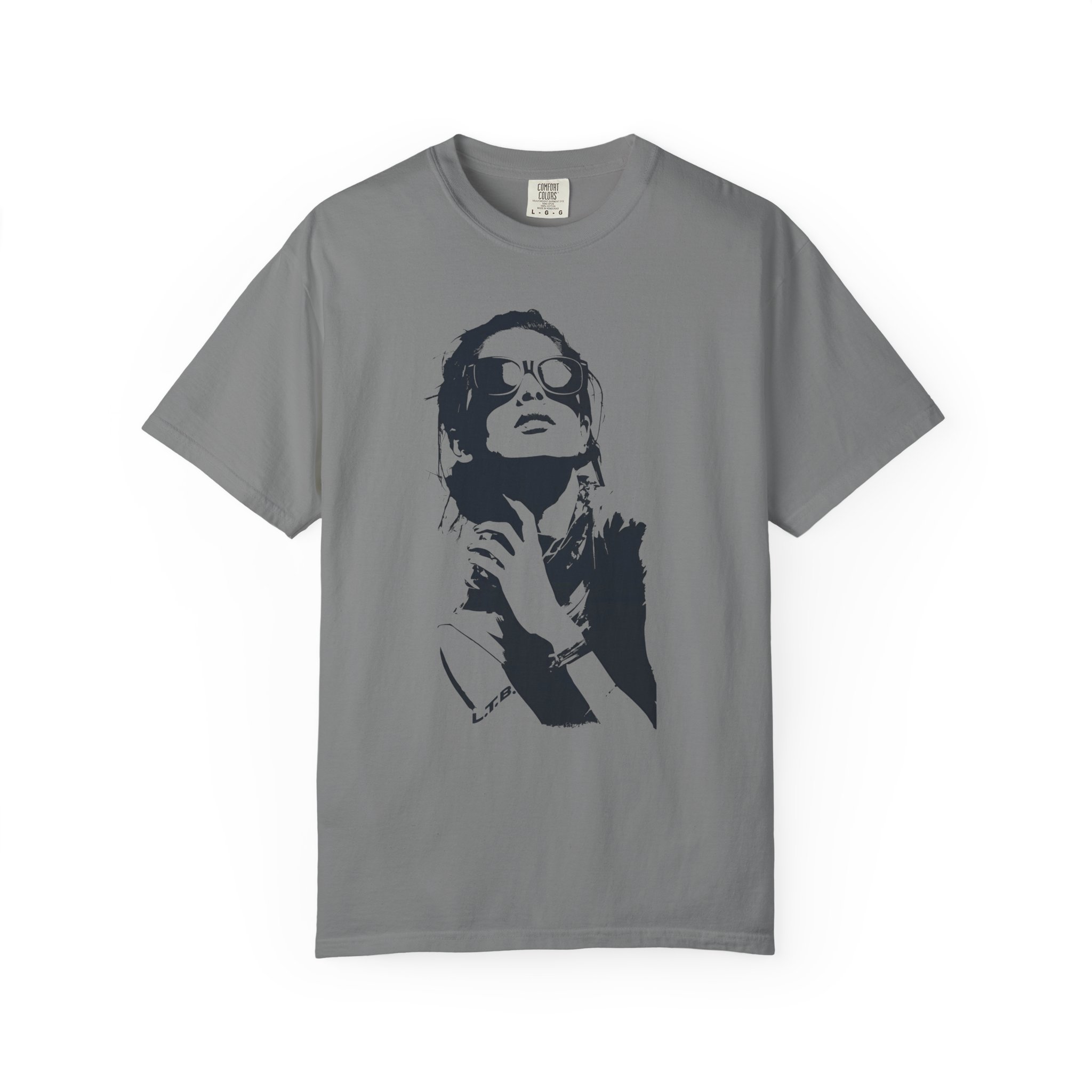 Sunglasses Portrait T-Shirt | Monochrome Stylish Streetwear Tee - Image 6
