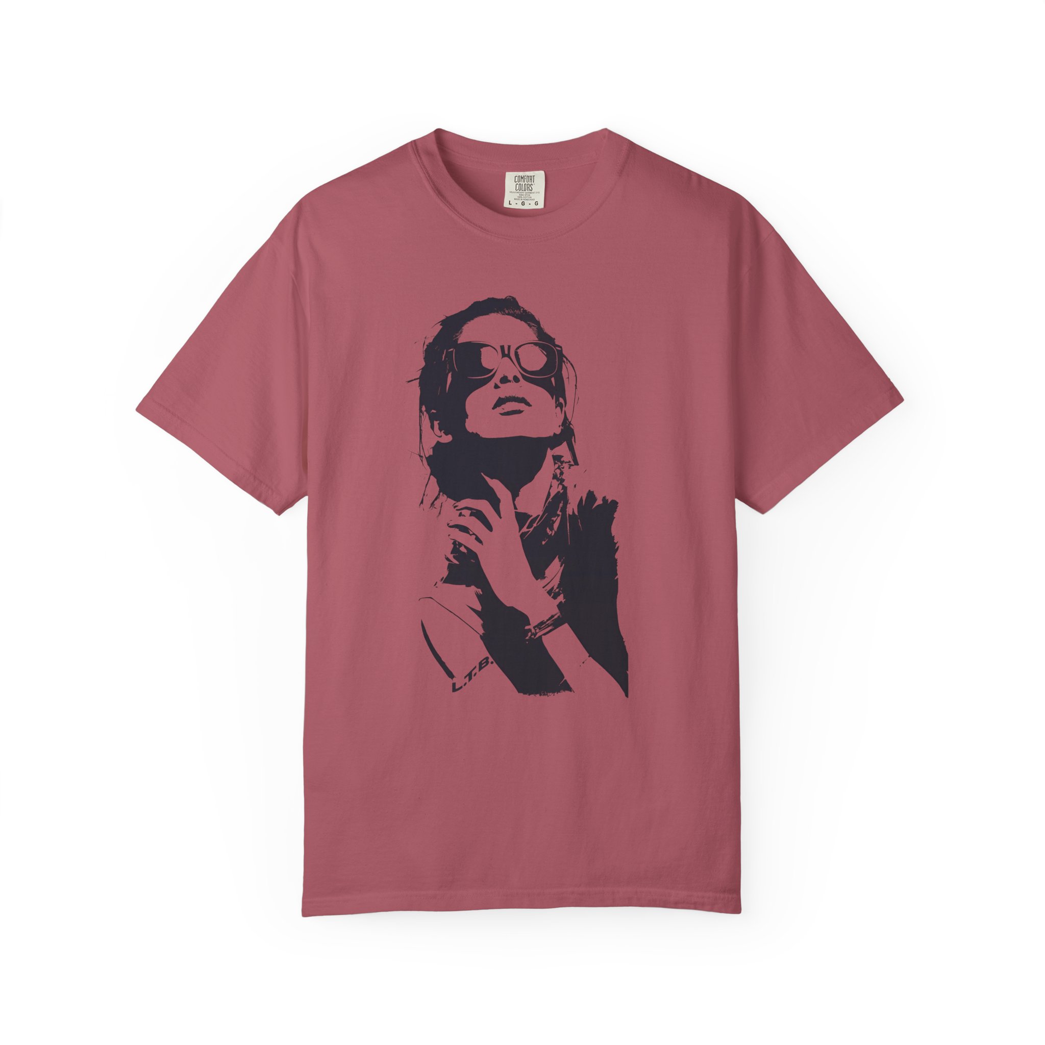 Sunglasses Portrait T-Shirt | Monochrome Stylish Streetwear Tee - Image 15
