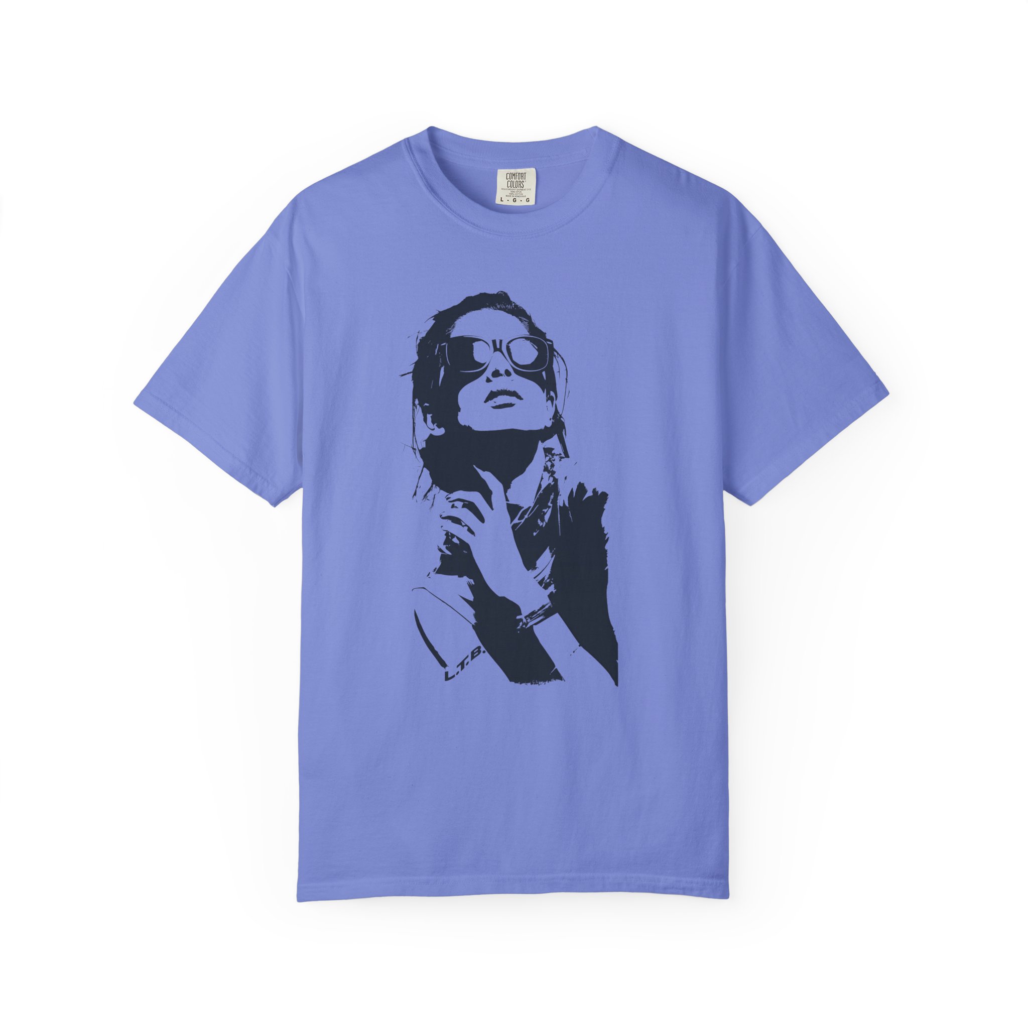 Sunglasses Portrait T-Shirt | Monochrome Stylish Streetwear Tee - Image 10