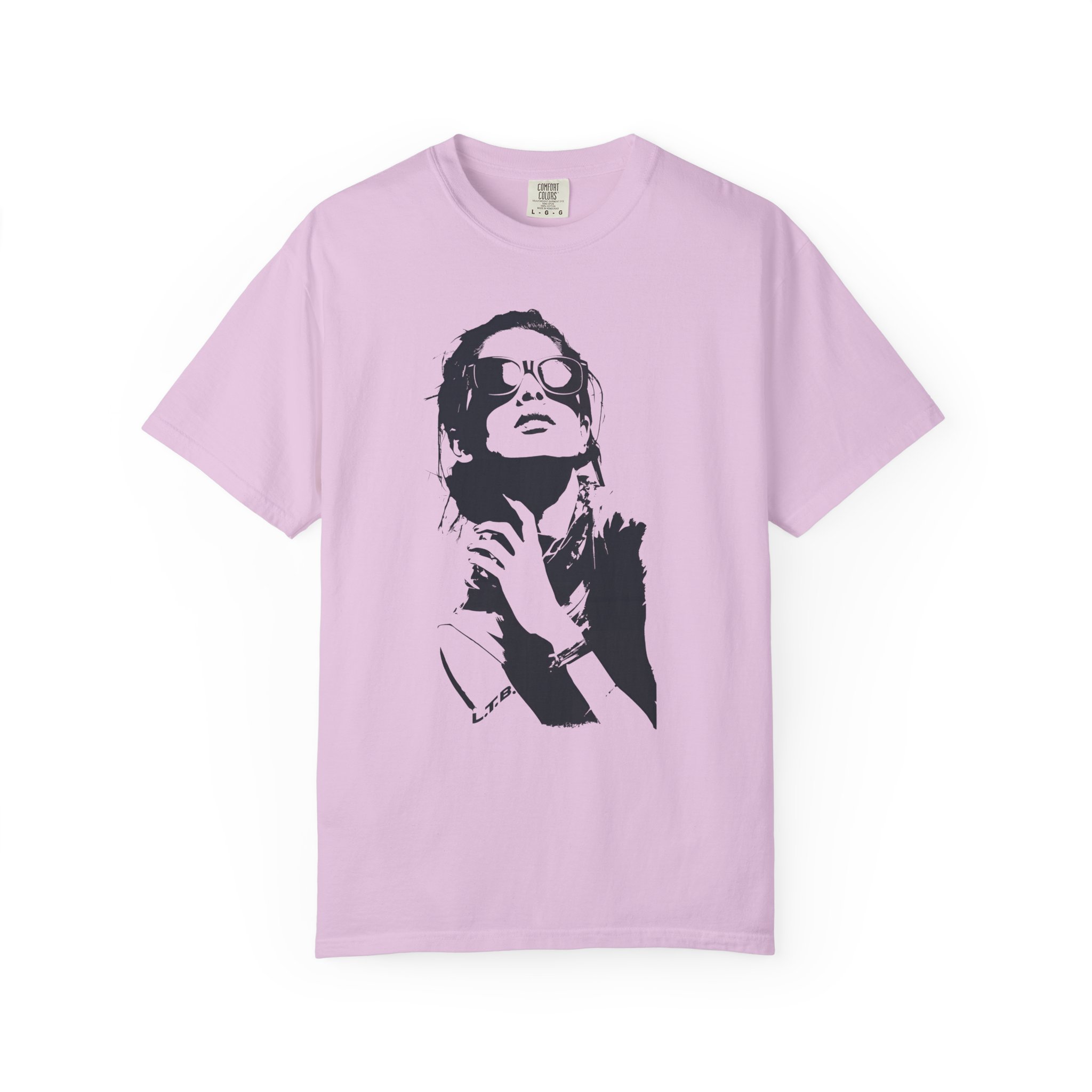 Sunglasses Portrait T-Shirt | Monochrome Stylish Streetwear Tee - Image 11