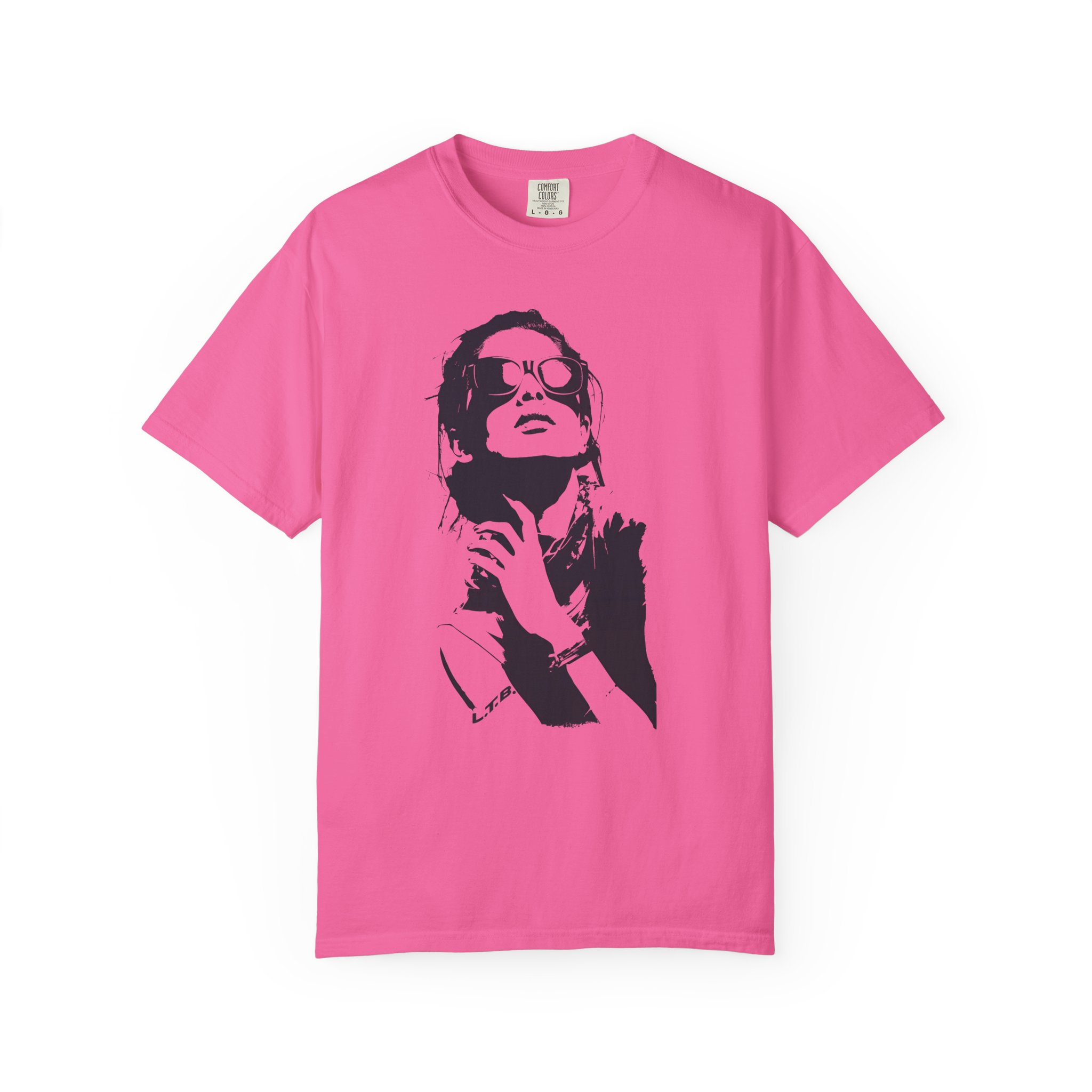 Sunglasses Portrait T-Shirt | Monochrome Stylish Streetwear Tee - Image 13