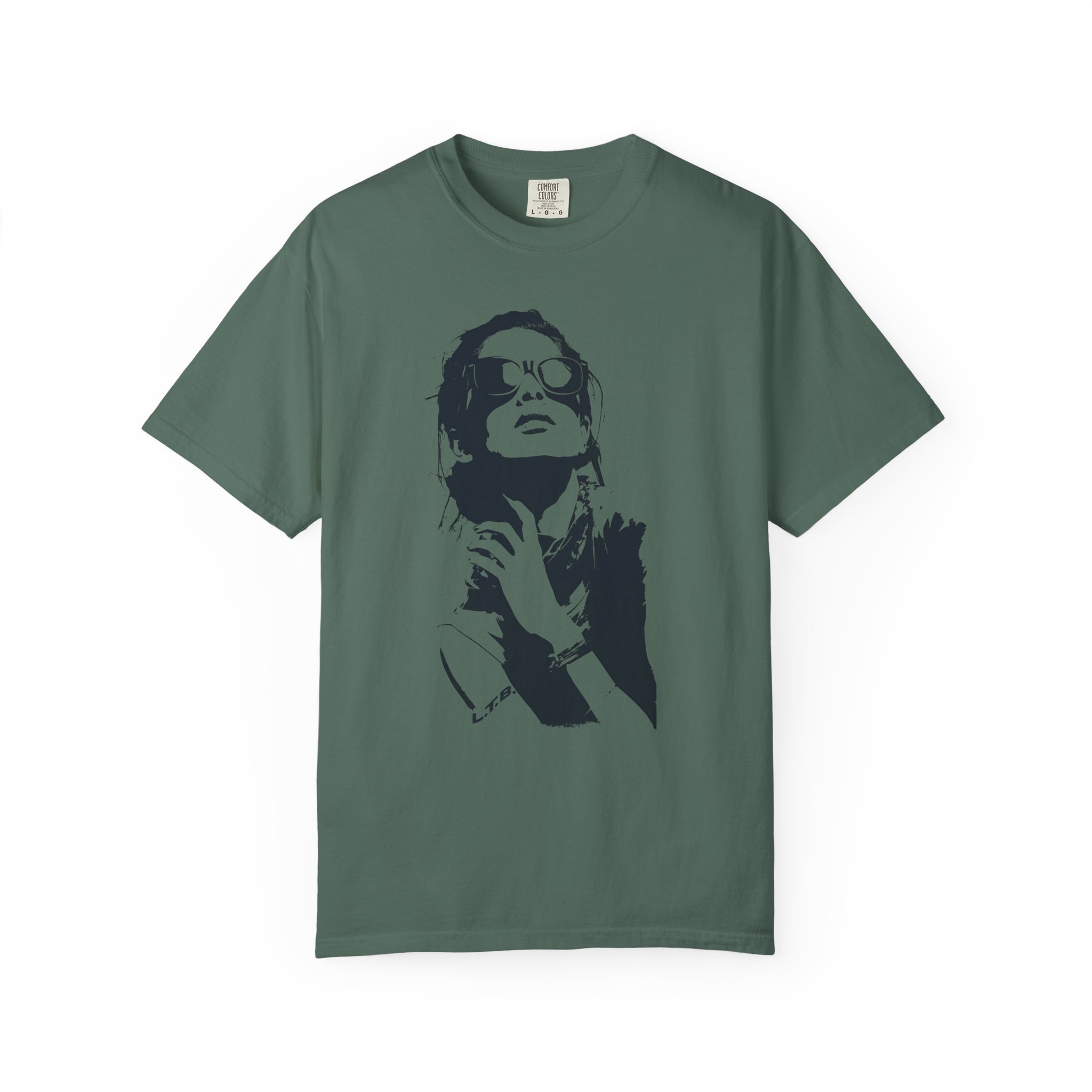 Sunglasses Portrait T-Shirt | Monochrome Stylish Streetwear Tee - Image 8