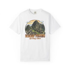 Machu Picchu Vintage T-Shirt | Peru Travel Graphic Streetwear Tee