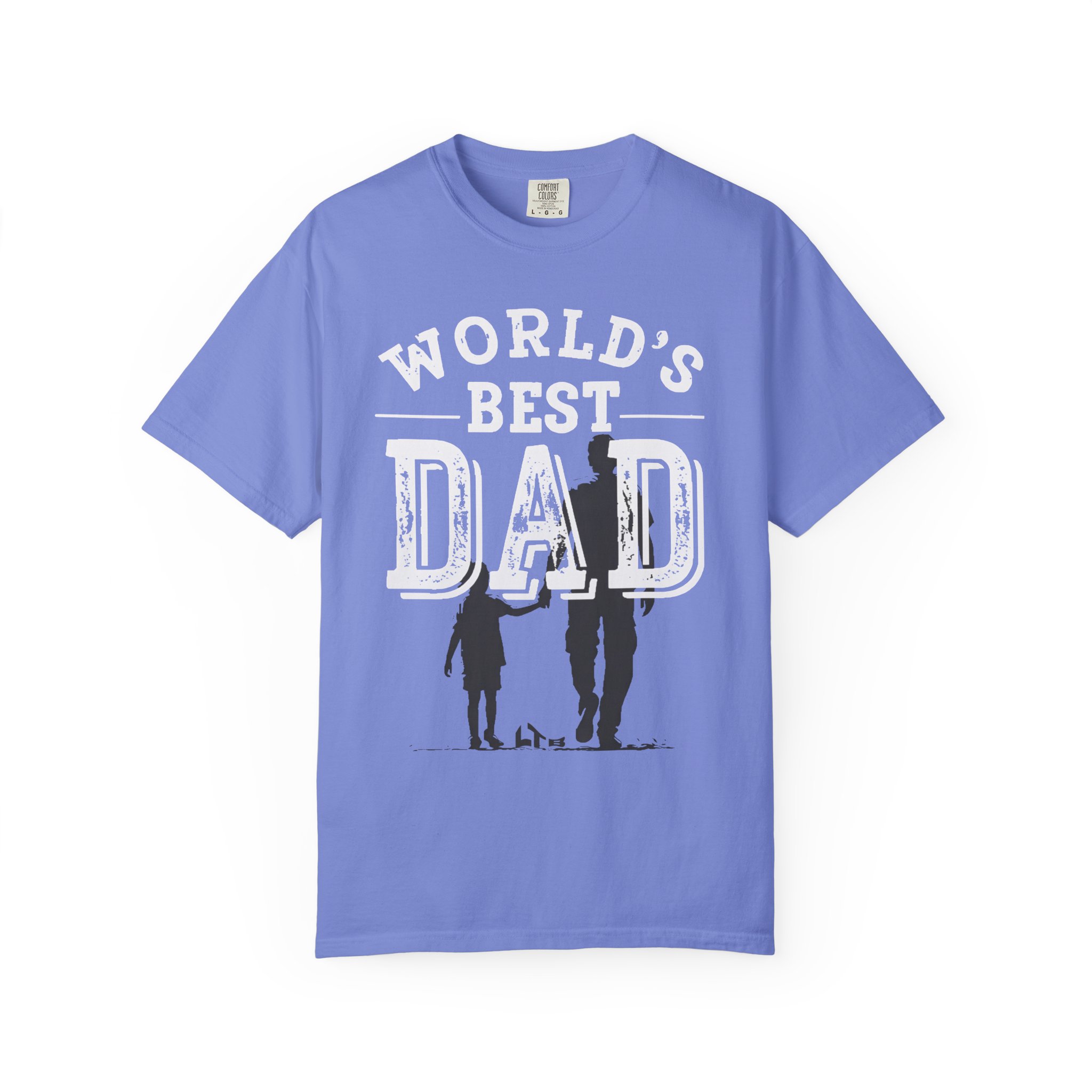 World's Best Dad T-Shirt — Vintage Silhouette Father's Day Tee - Image 12