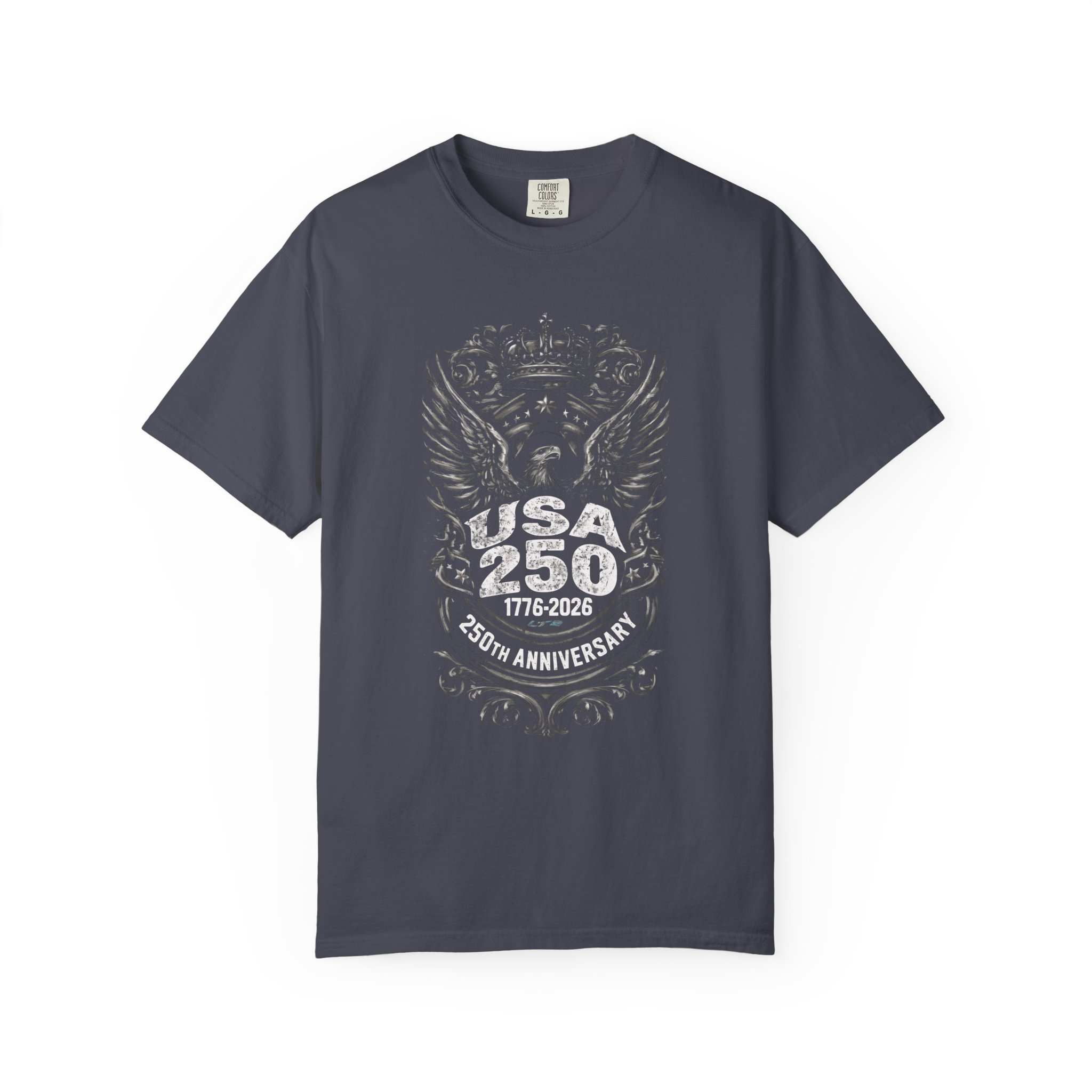 USA 250th Anniversary T-Shirt | 1776–2026 Eagle Emblem Patriotic Streetwear Tee - Image 4