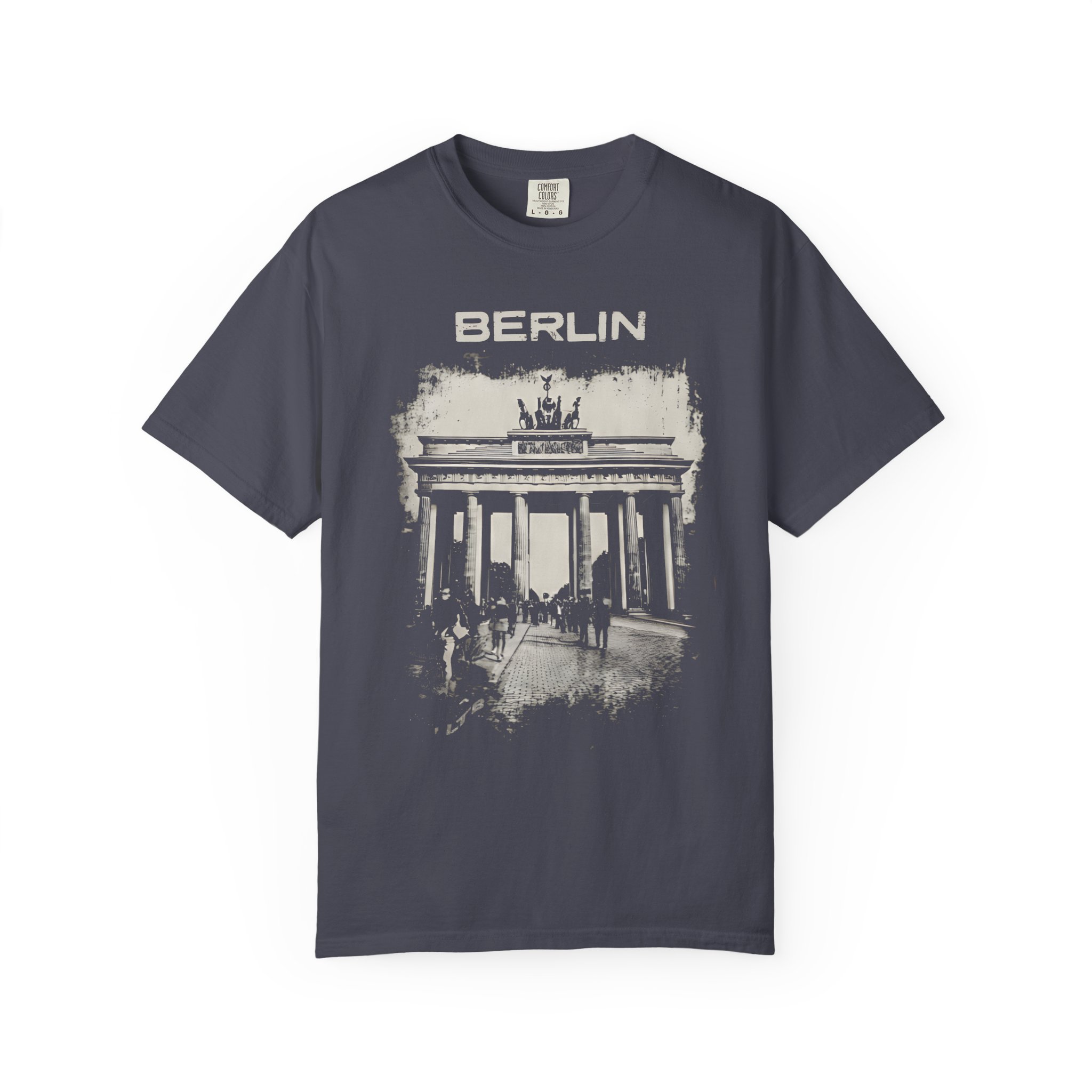 Berlin T-Shirt | Brandenburg Gate Urban Landmark Vintage Streetwear Tee - Image 10