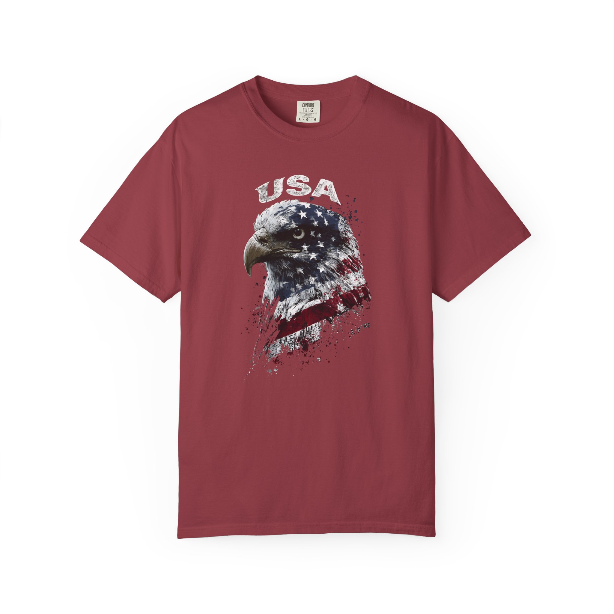 USA Eagle T-Shirt | American Flag Bald Eagle Patriotic Streetwear Tee - Image 13