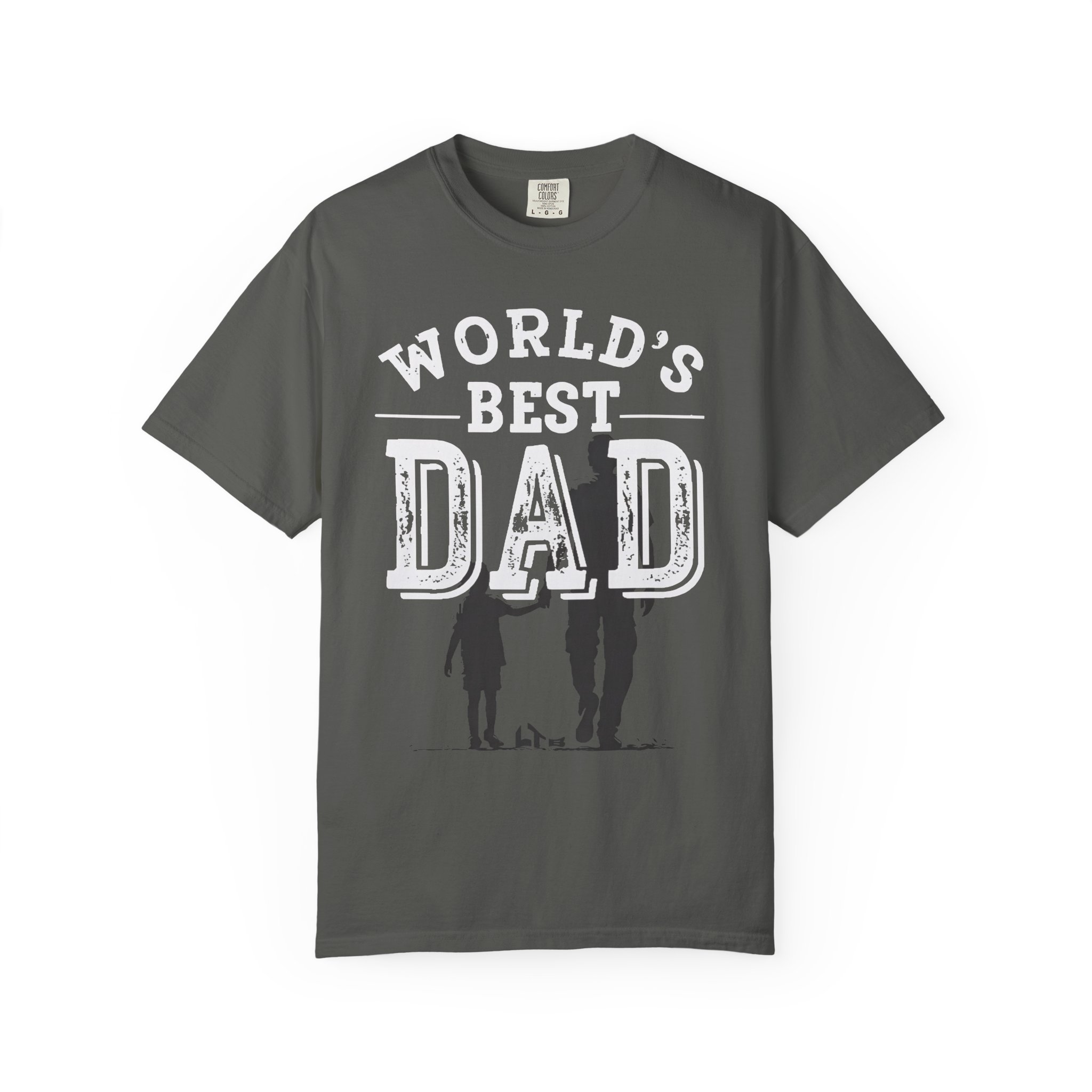 World's Best Dad T-Shirt — Vintage Silhouette Father's Day Tee - Image 11