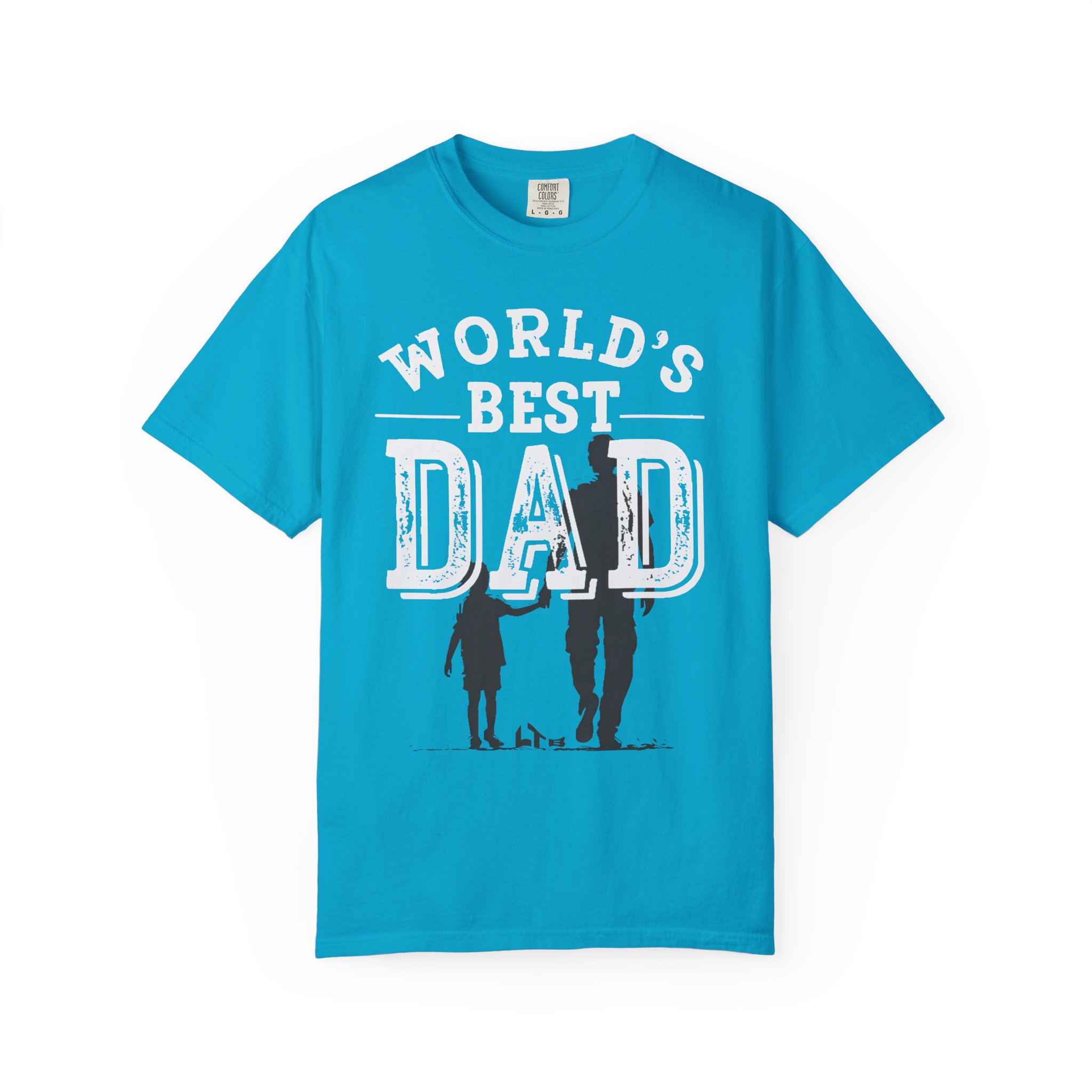 World's Best Dad T-Shirt — Vintage Silhouette Father's Day Tee - Image 14