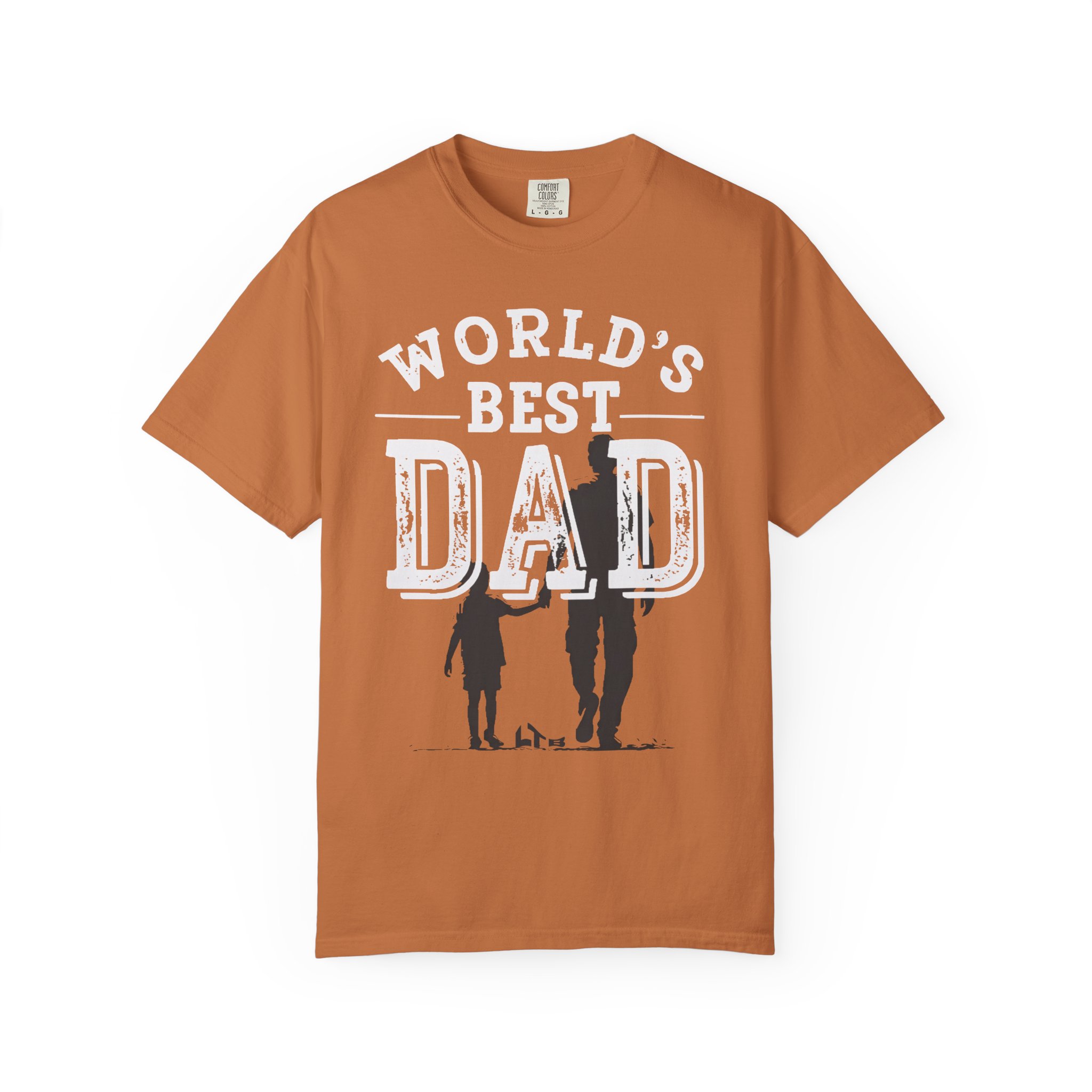 World's Best Dad T-Shirt — Vintage Silhouette Father's Day Tee - Image 13