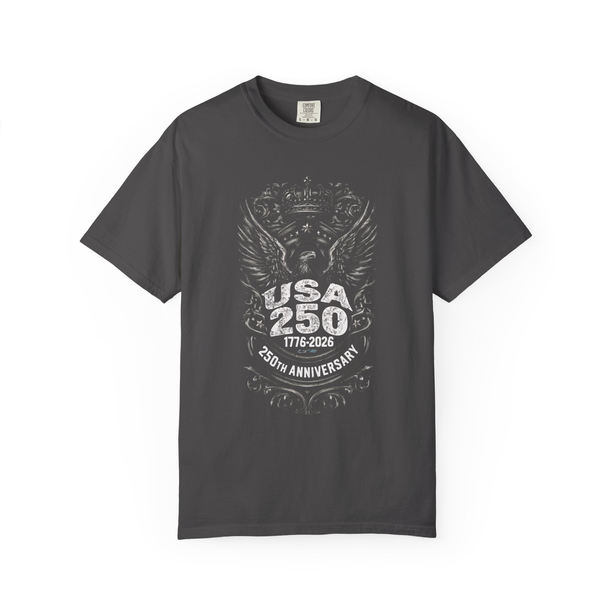 USA 250th Anniversary T-Shirt | 1776–2026 Eagle Emblem Patriotic Streetwear Tee - Image 3