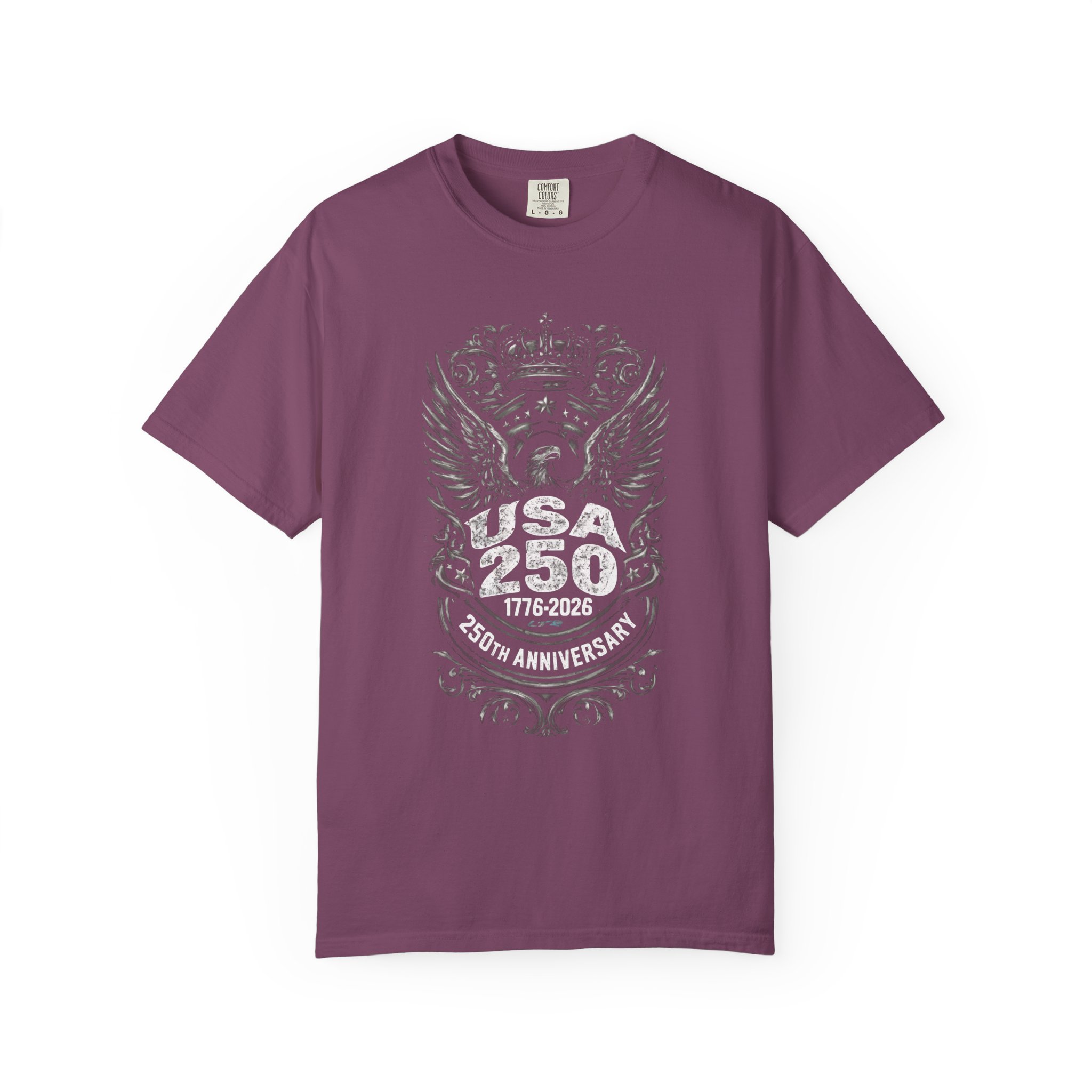 USA 250th Anniversary T-Shirt | 1776–2026 Eagle Emblem Patriotic Streetwear Tee - Image 5