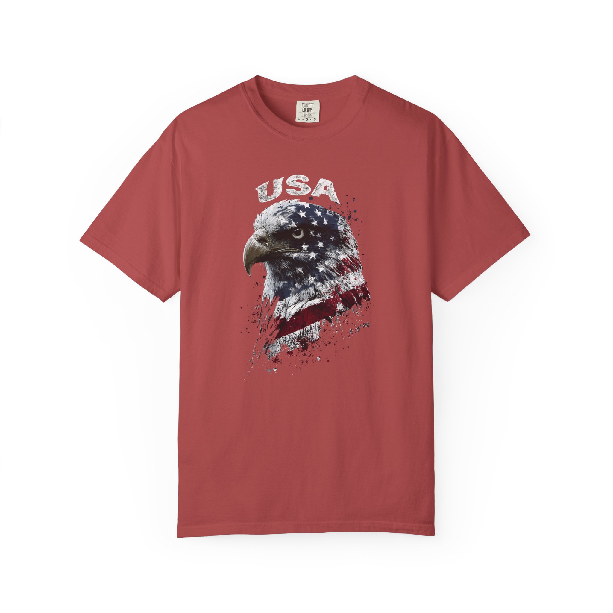 USA Eagle T-Shirt | American Flag Bald Eagle Patriotic Streetwear Tee - Image 14