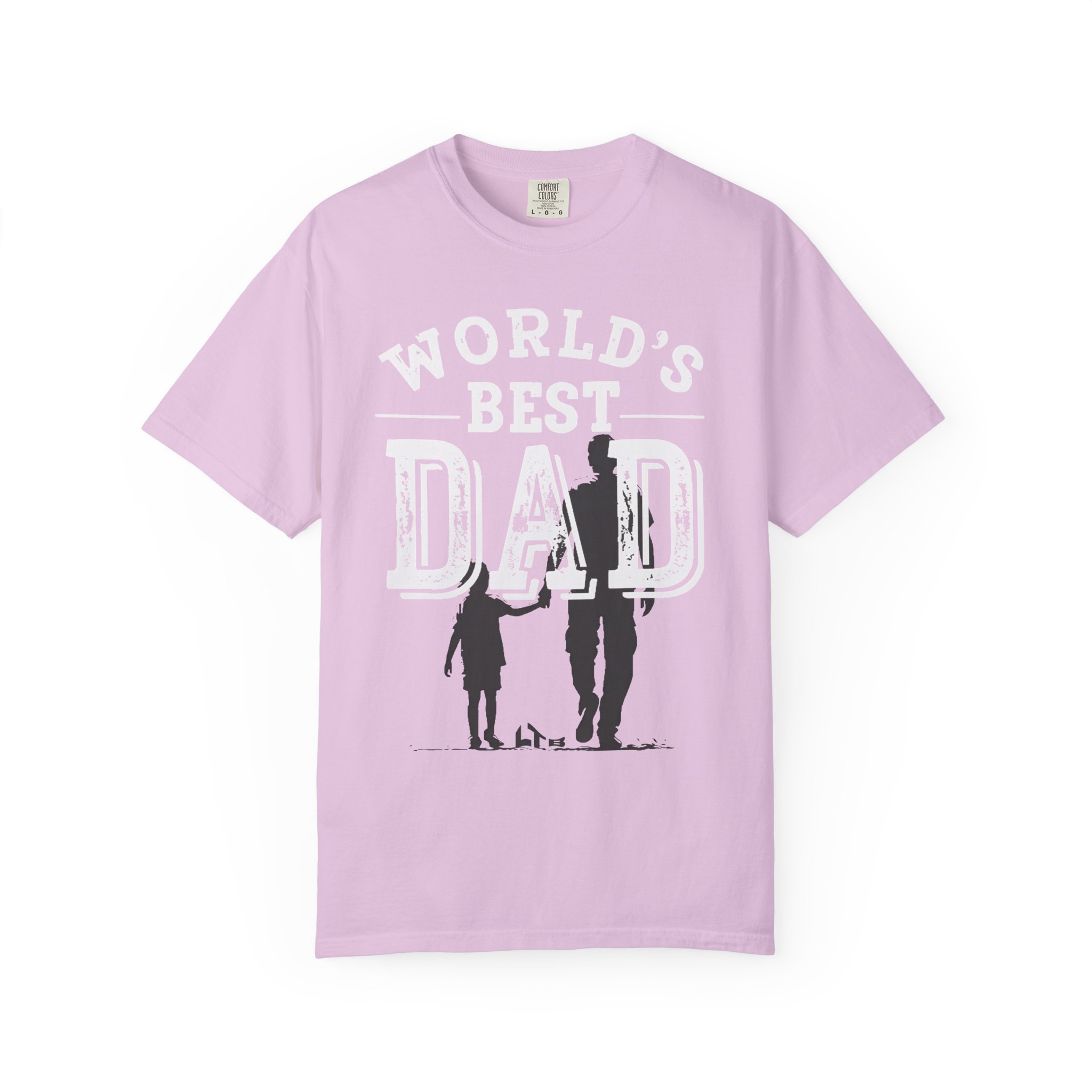 World's Best Dad T-Shirt — Vintage Silhouette Father's Day Tee - Image 10