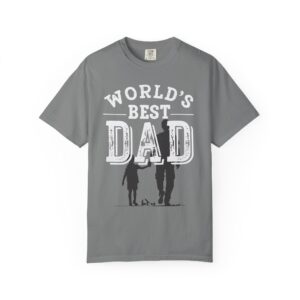 World's Best Dad T-Shirt — Vintage Silhouette Father's Day Tee