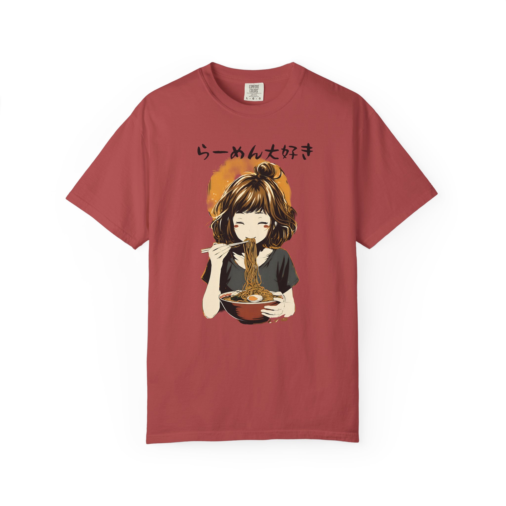Ramen Lover Anime Girl T-Shirt | Japanese Kawaii Noodle Bowl Manga Streetwear Tee - Image 14