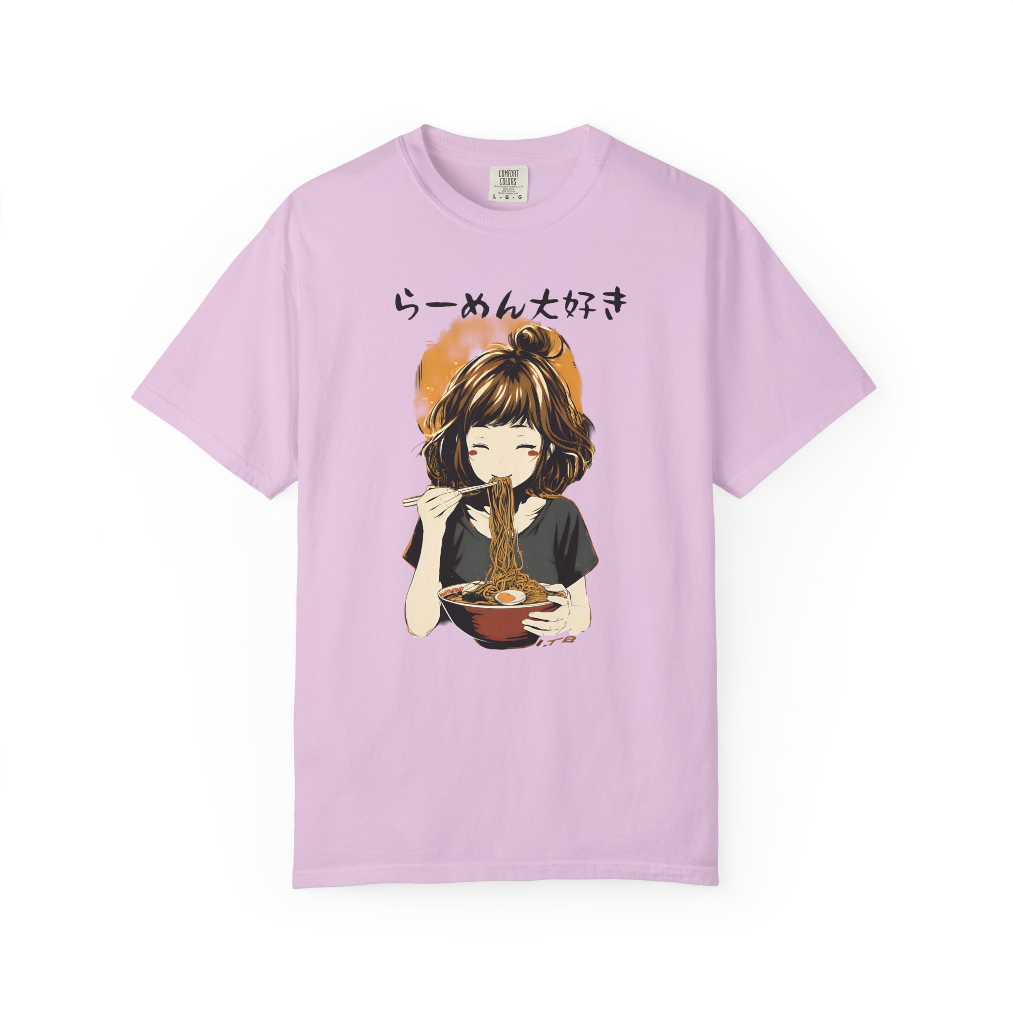 Ramen Lover Anime Girl T-Shirt | Japanese Kawaii Noodle Bowl Manga Streetwear Tee - Image 10