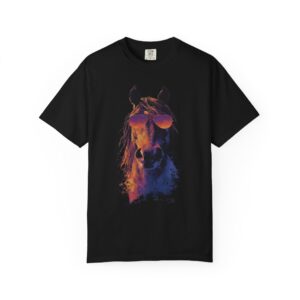 Cool Horse T-Shirt | Retro Sunglasses Stallion Streetwear Tee
