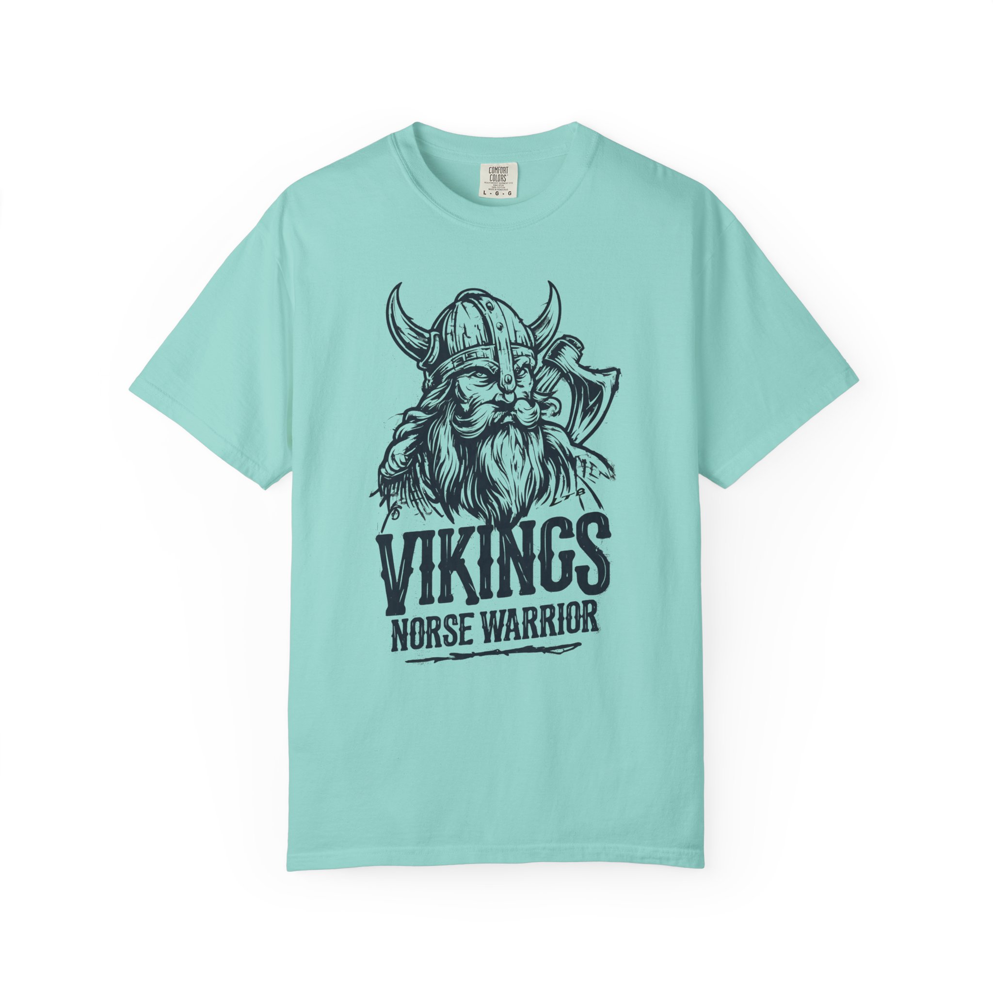 Vikings Norse Warrior T-Shirt | Bold Viking Art Historic Streetwear Tee - Image 6