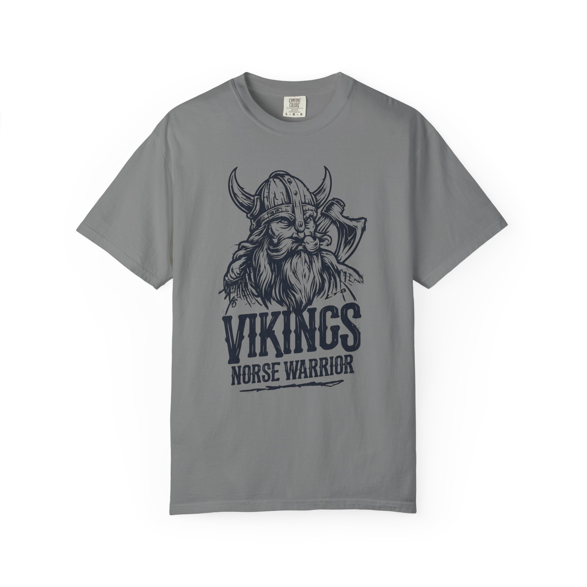 Vikings Norse Warrior T-Shirt | Bold Viking Art Historic Streetwear Tee - Image 4