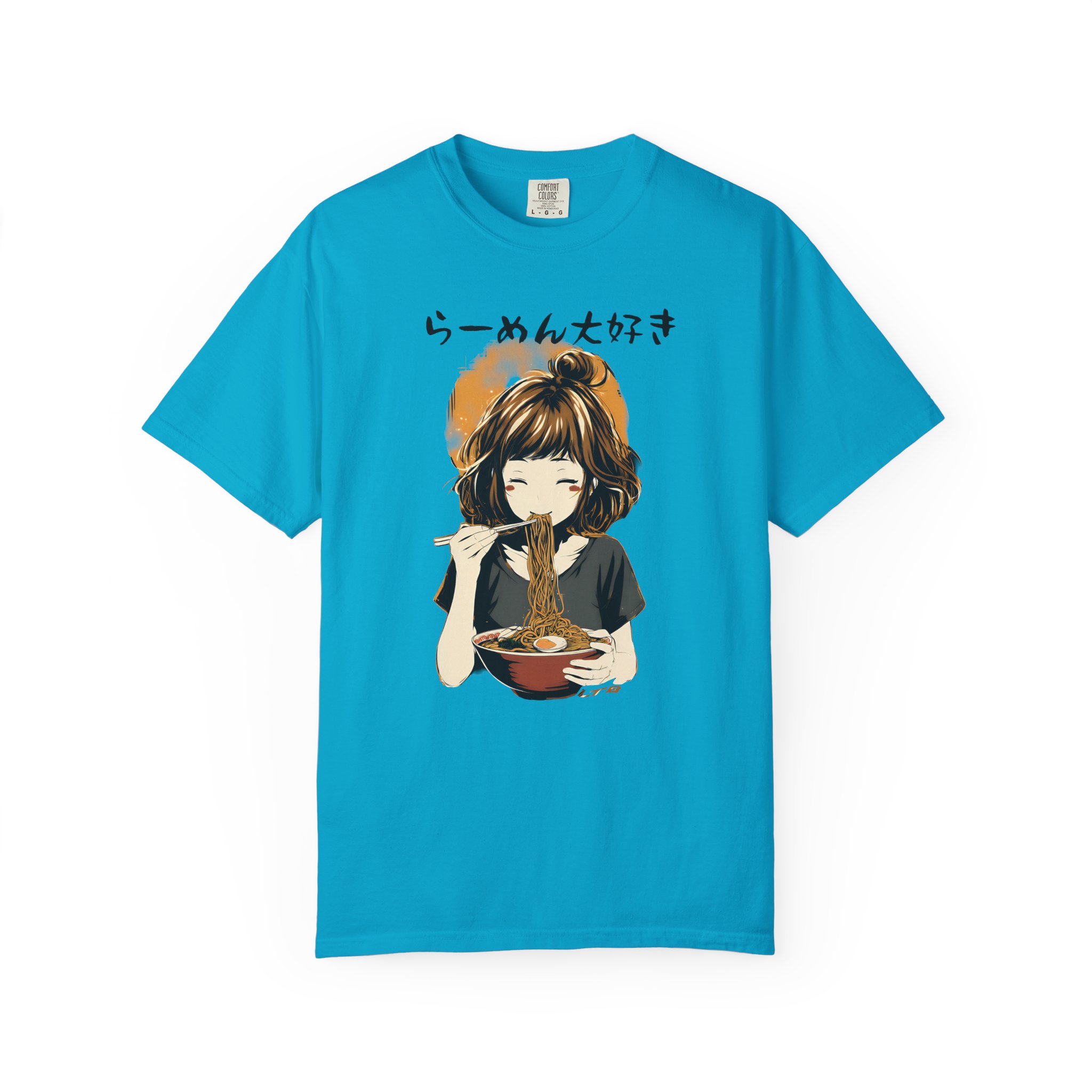 Ramen Lover Anime Girl T-Shirt | Japanese Kawaii Noodle Bowl Manga Streetwear Tee - Image 7