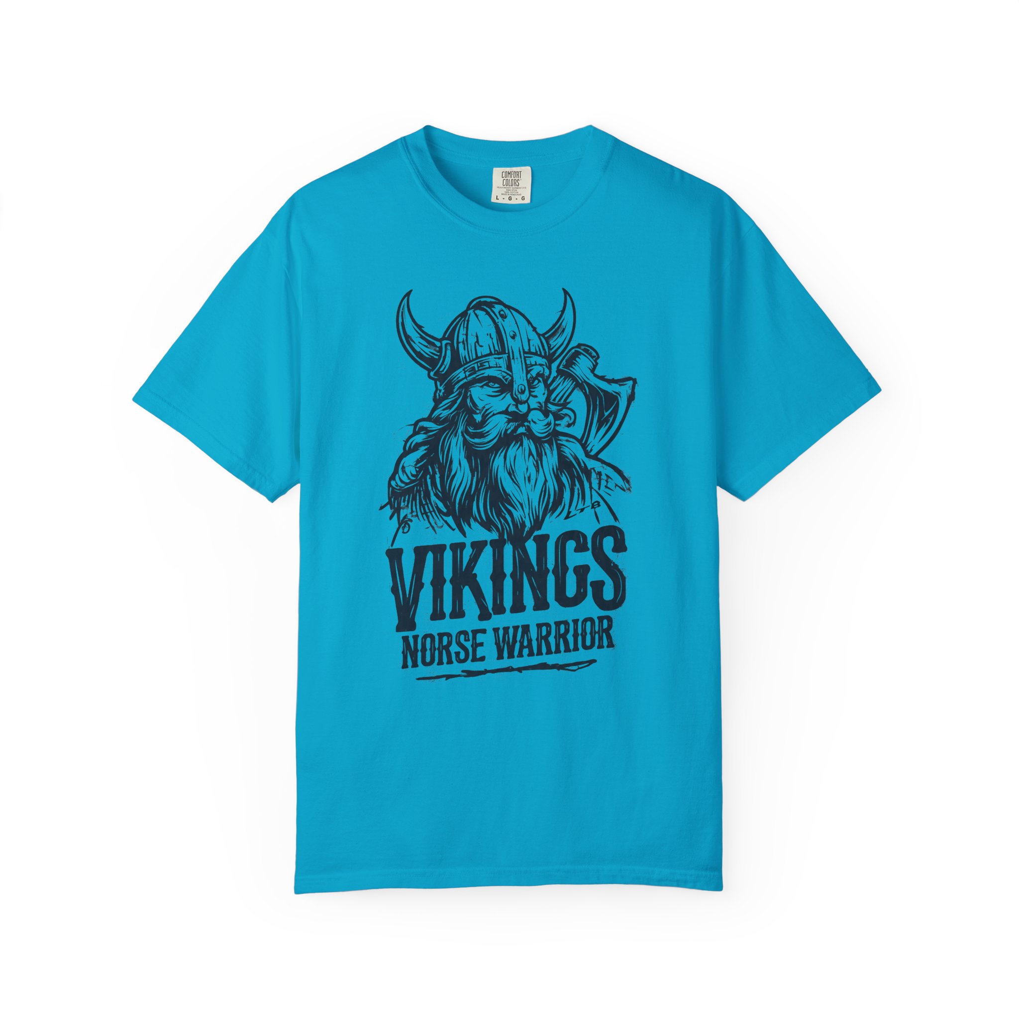 Vikings Norse Warrior T-Shirt | Bold Viking Art Historic Streetwear Tee - Image 9
