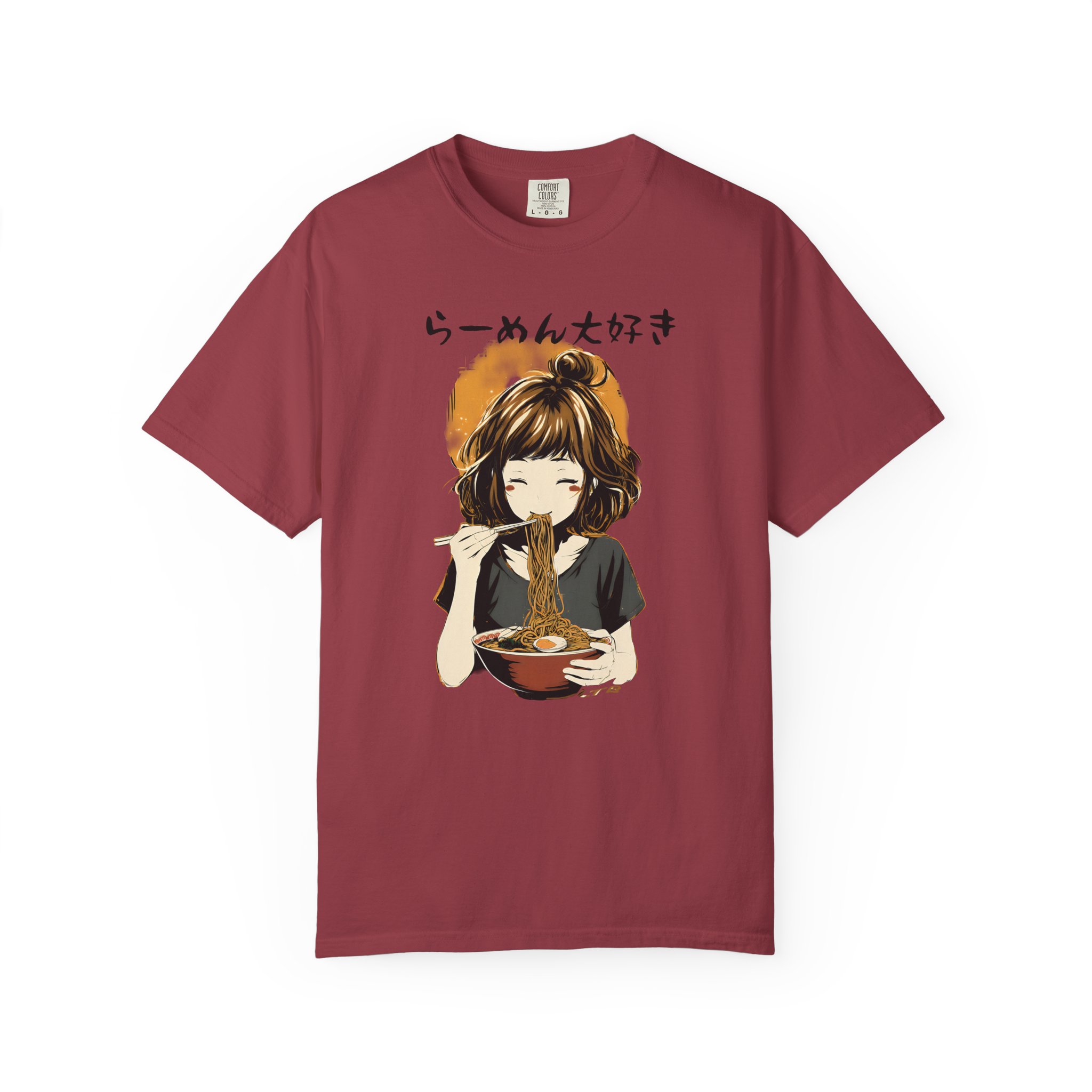 Ramen Lover Anime Girl T-Shirt | Japanese Kawaii Noodle Bowl Manga Streetwear Tee - Image 13