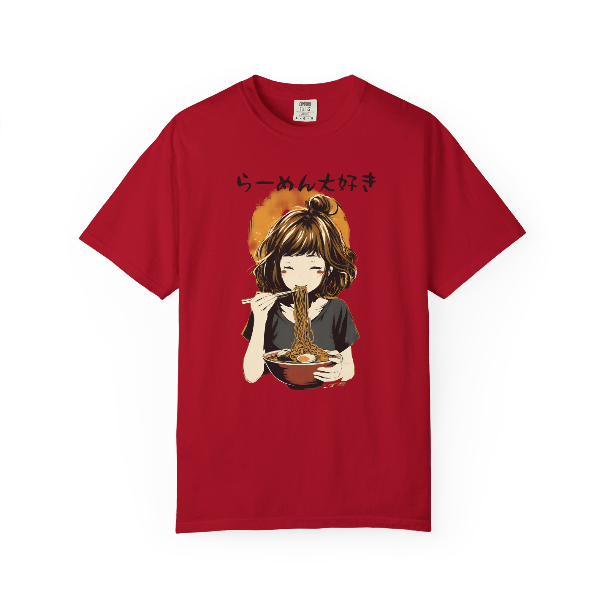 Ramen Lover Anime Girl T-Shirt | Japanese Kawaii Noodle Bowl Manga Streetwear Tee - Image 15