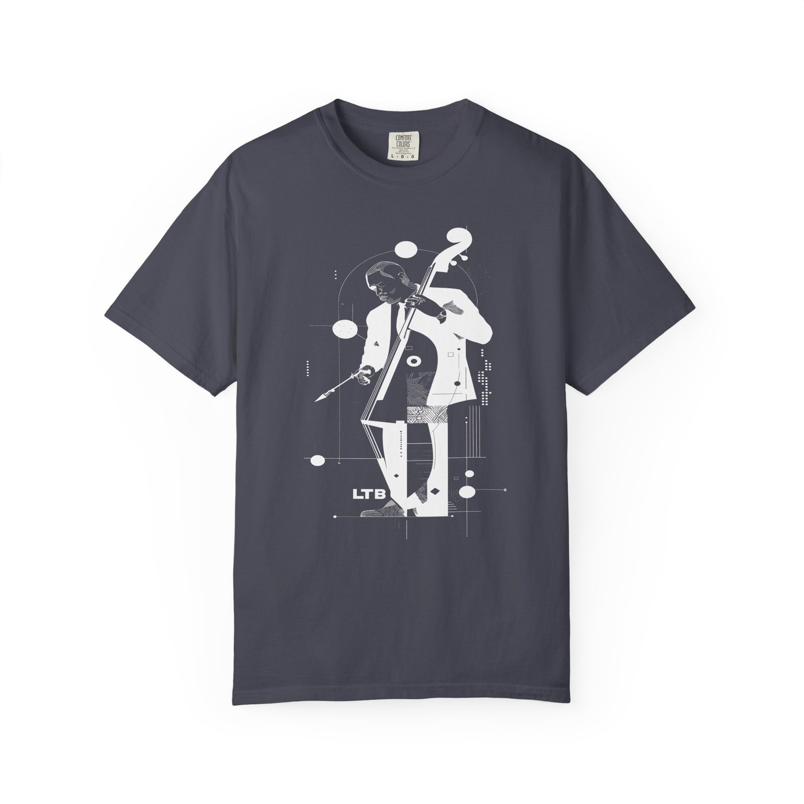 Jazz Bass Player T-Shirt | Modern Upright Bass Music Streetwear Tee - Image 10