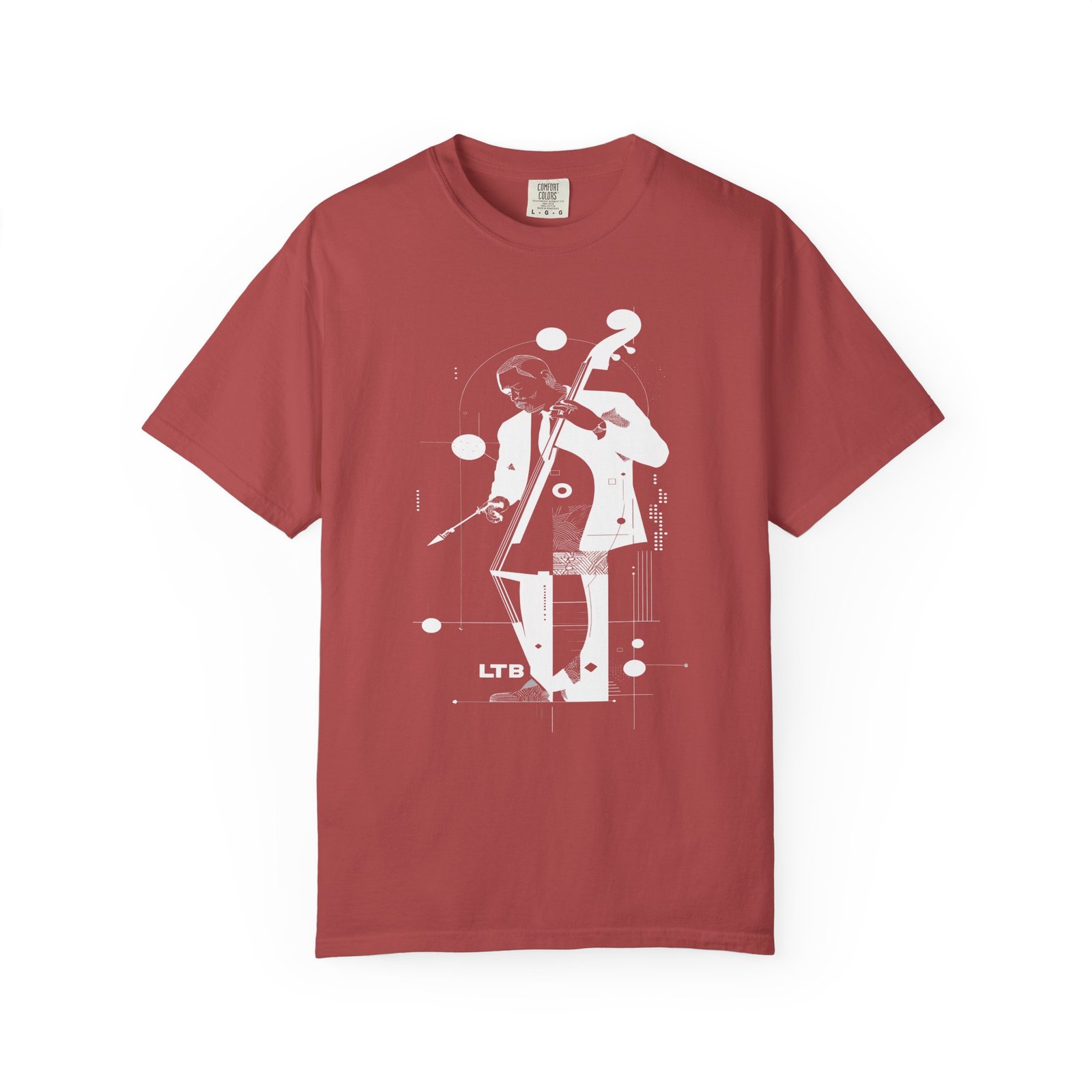 Jazz Bass Player T-Shirt | Modern Upright Bass Music Streetwear Tee - Image 14
