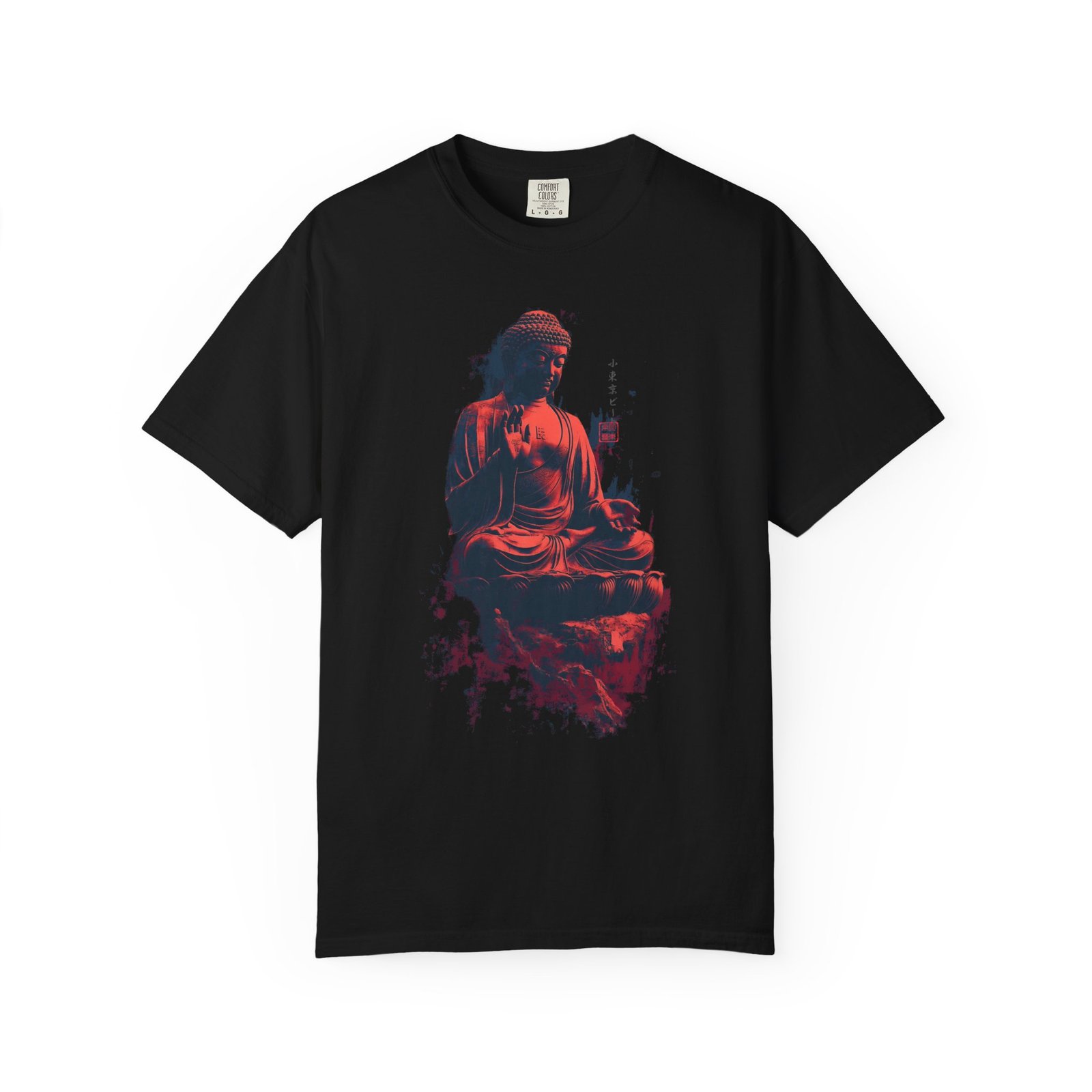 Double Sided Buddha T-Shirt | Zen Buddhist Front & Back Graphic Tee - Image 11