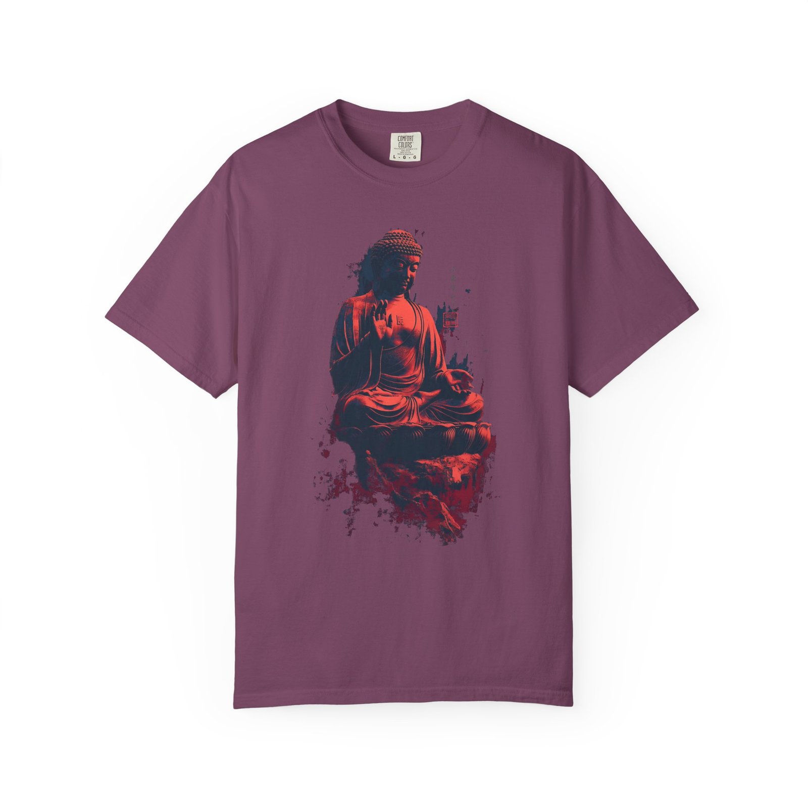 Double Sided Buddha T-Shirt | Zen Buddhist Front & Back Graphic Tee - Image 16