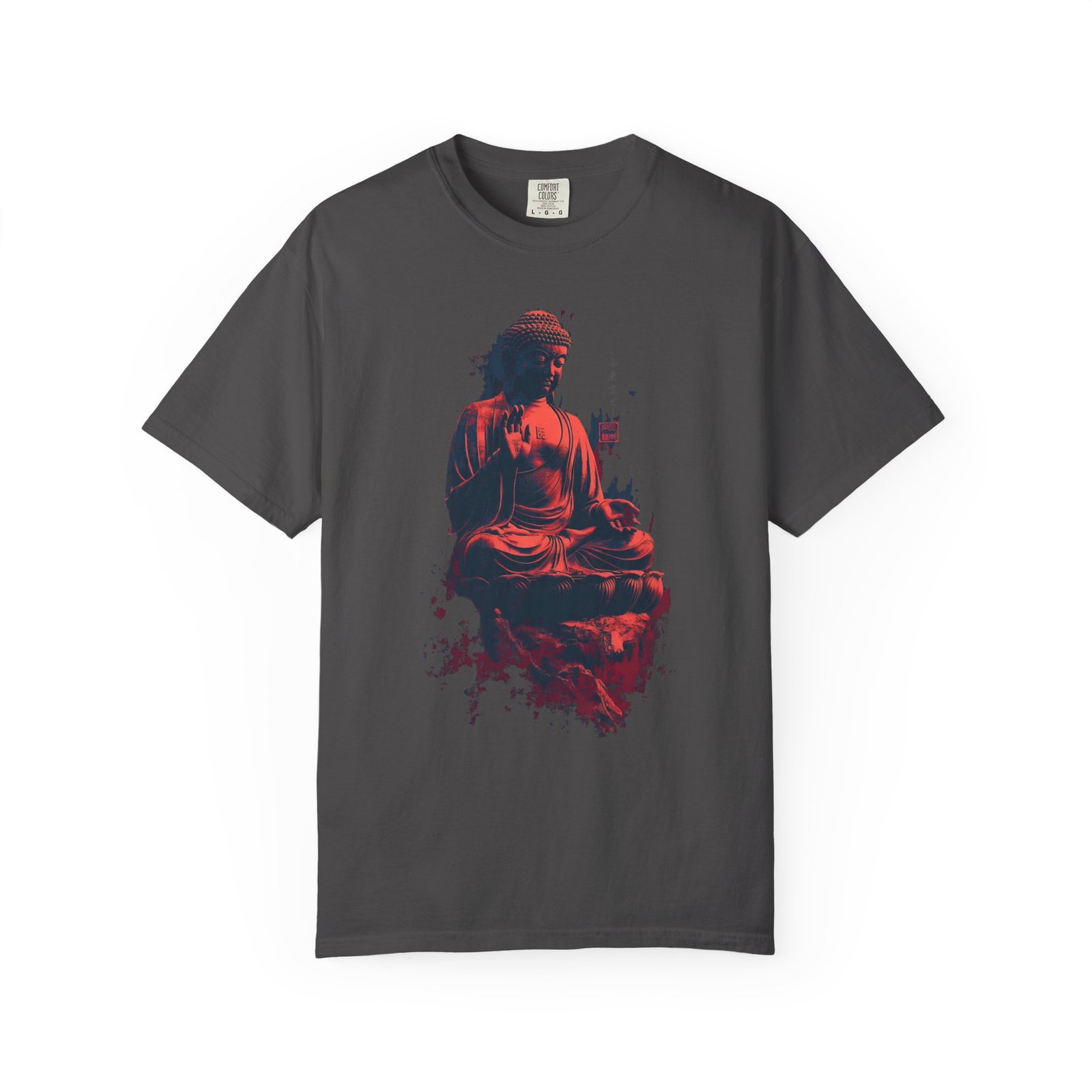 Double Sided Buddha T-Shirt | Zen Buddhist Front & Back Graphic Tee - Image 9
