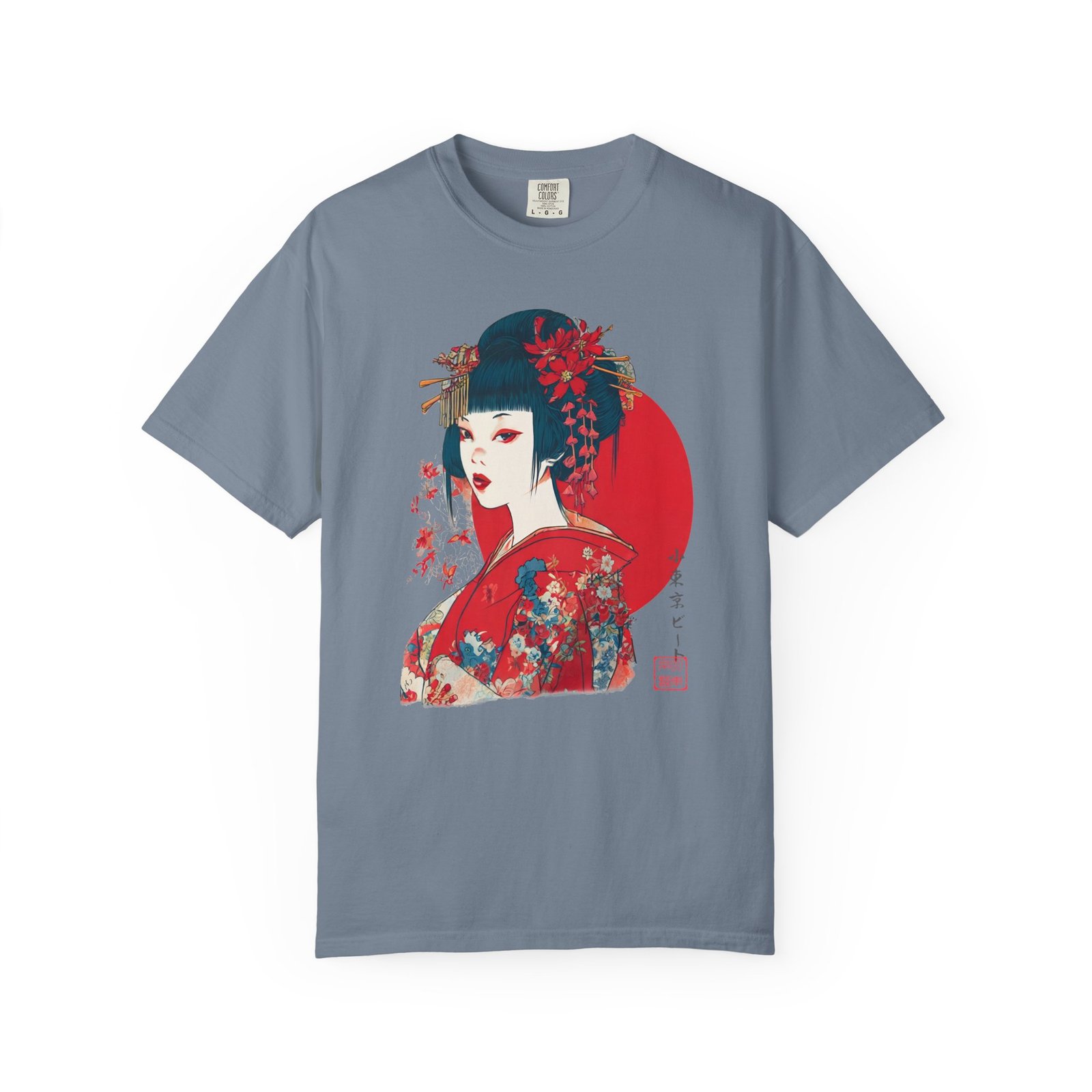 Japanese Geisha Maiko Art T-Shirt | Kimono Art Tokyo Culture Graphic Tee - Image 11
